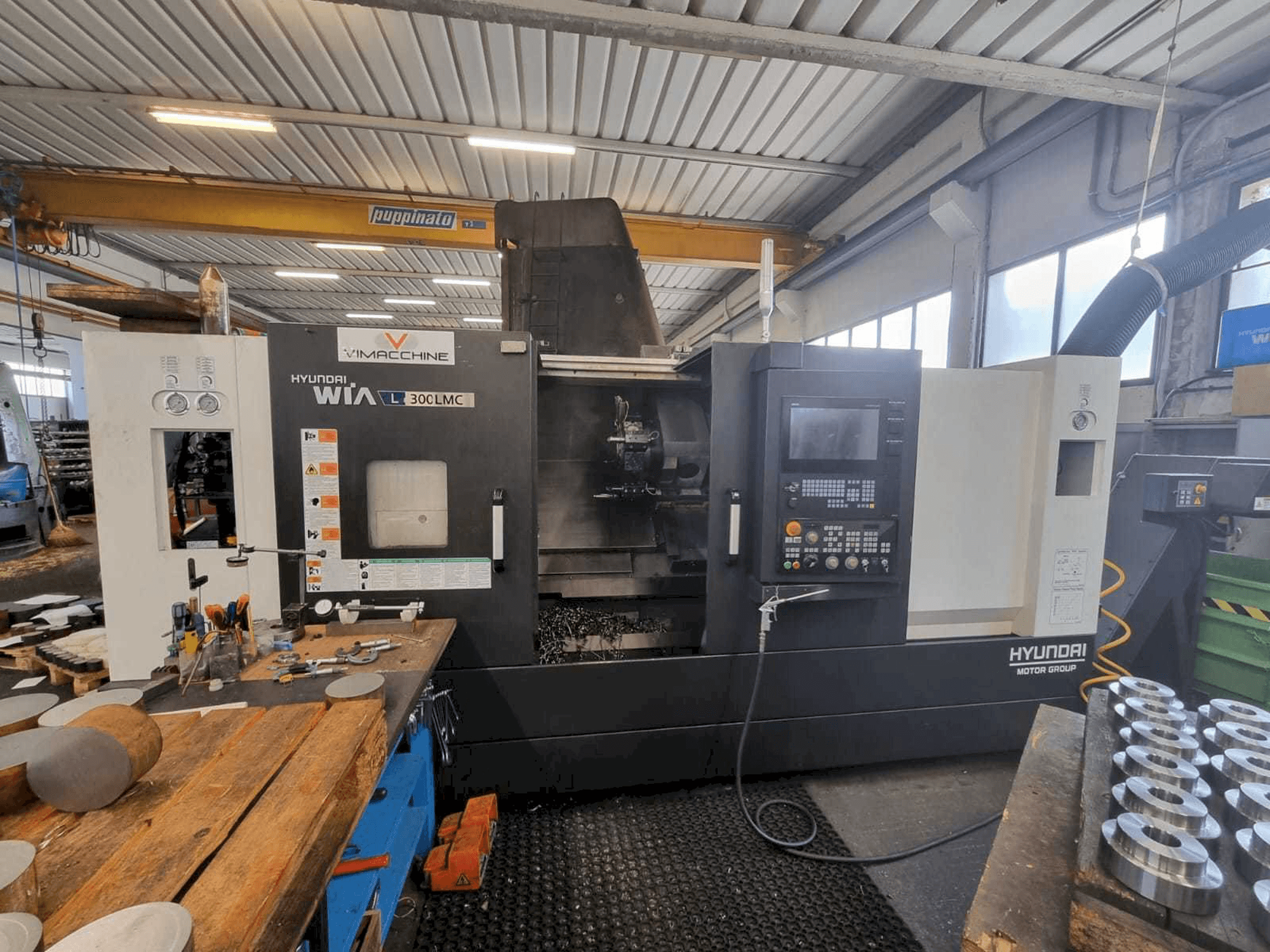 Makine Hyundai Wia L300 LMC - Önden görünüm