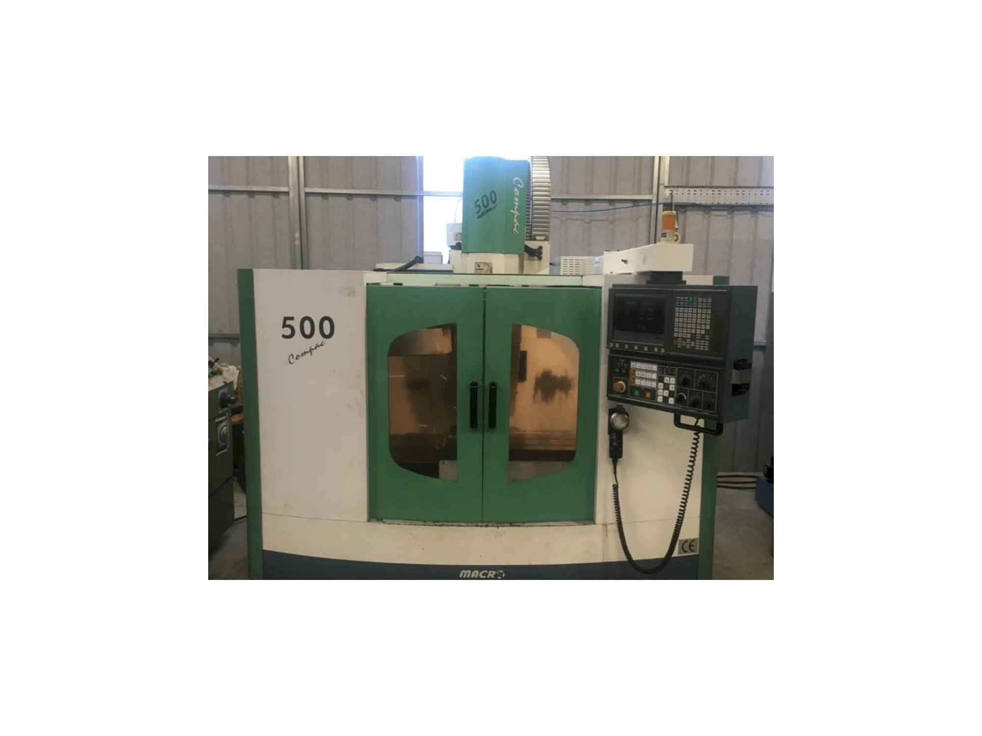 Makine Macro Micro Tech Compac 500 - Önden görünüm