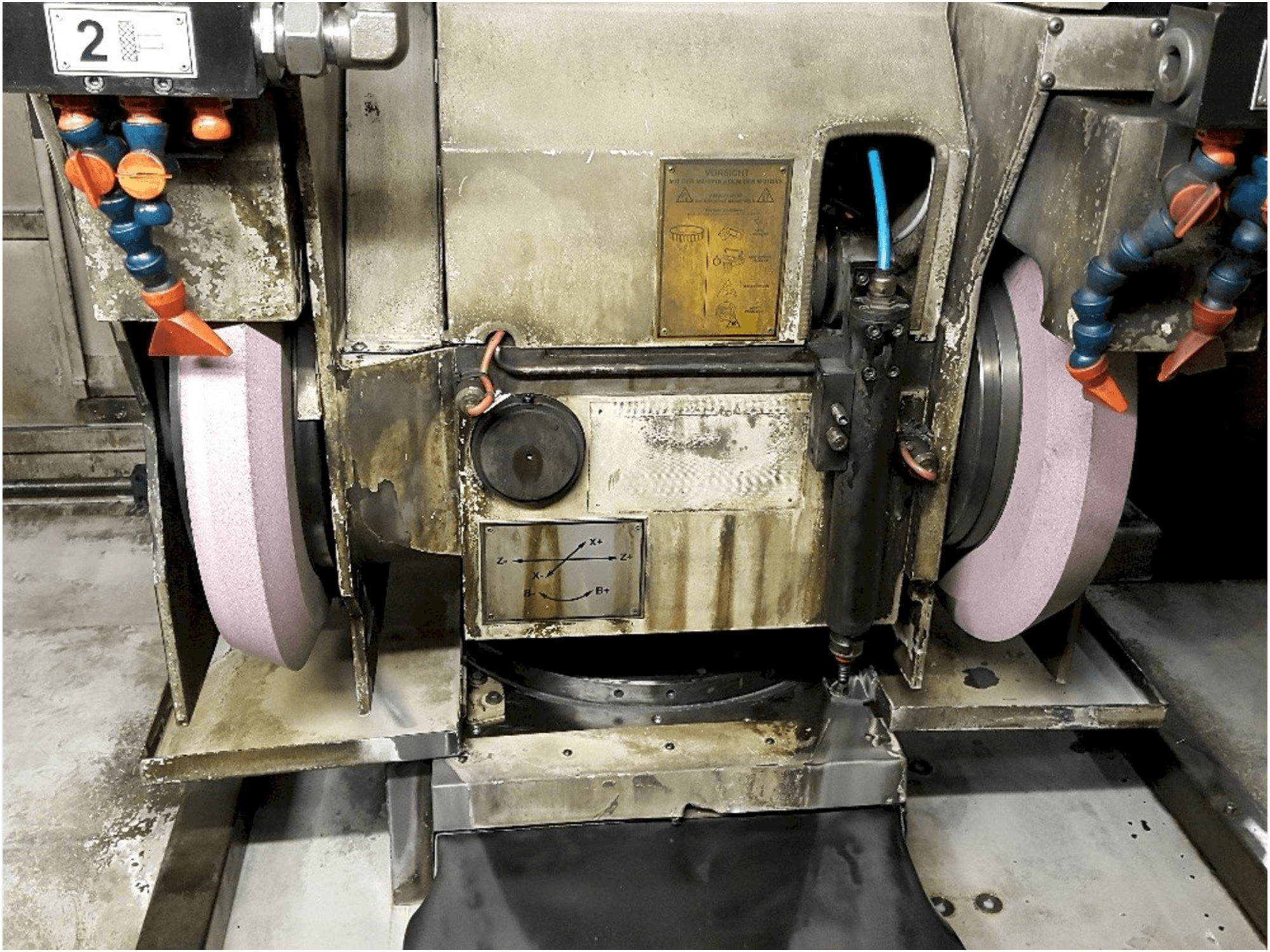 Makine DANOBAT WT-62-3B - Önden görünüm