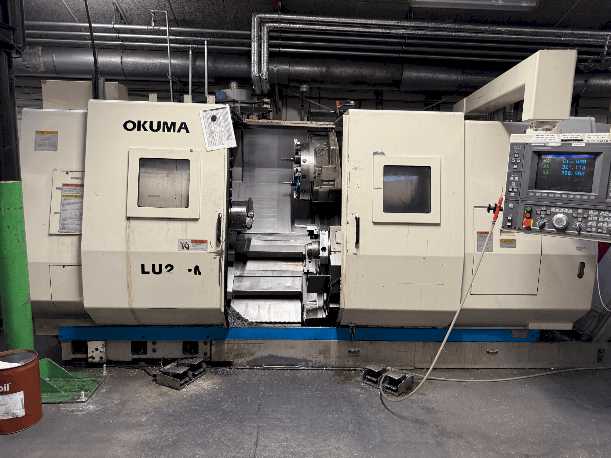 Makine Okuma LU2-M - Önden görünüm