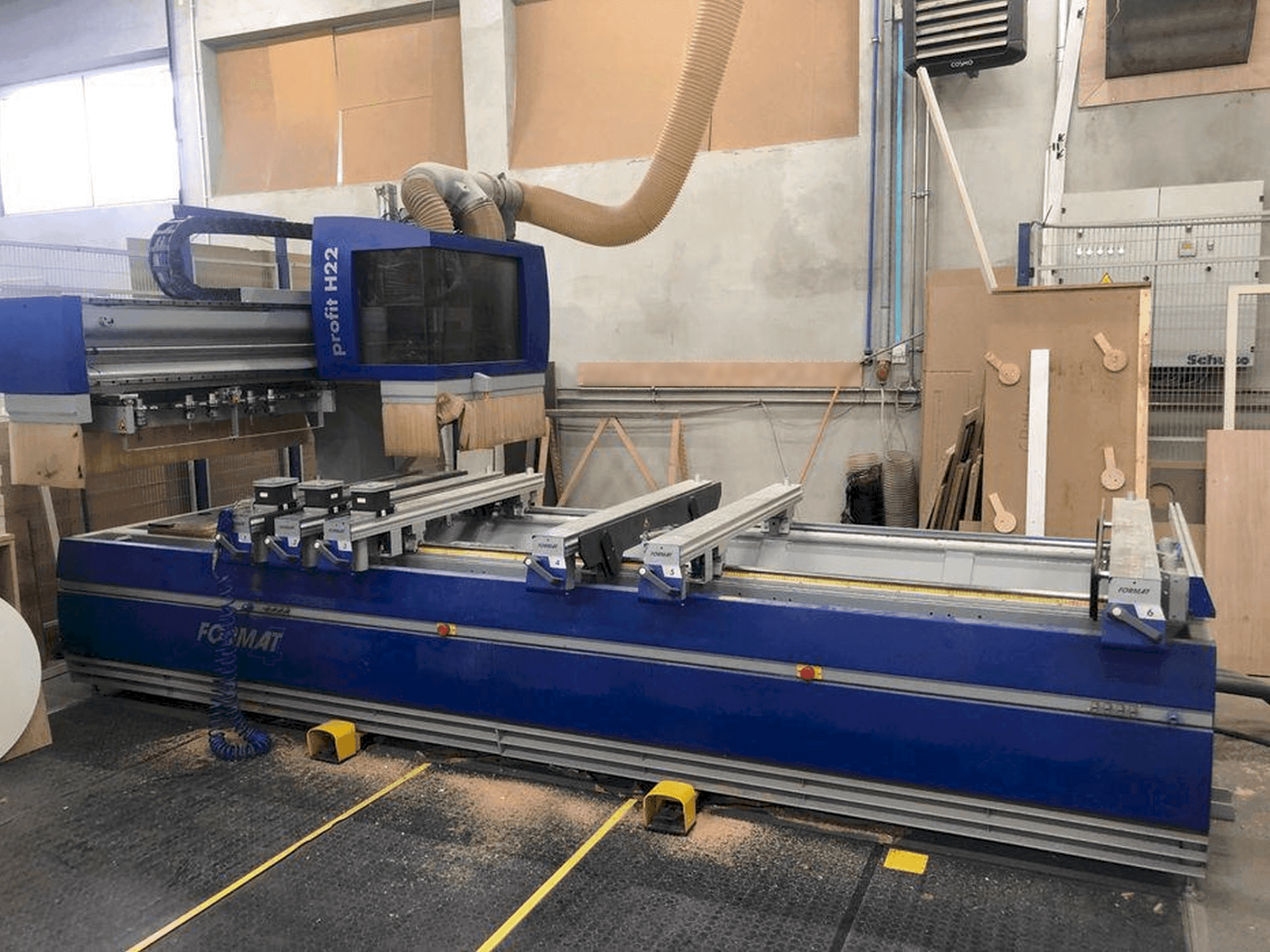 Makine FORMAT4 Profit H22 - Önden görünüm