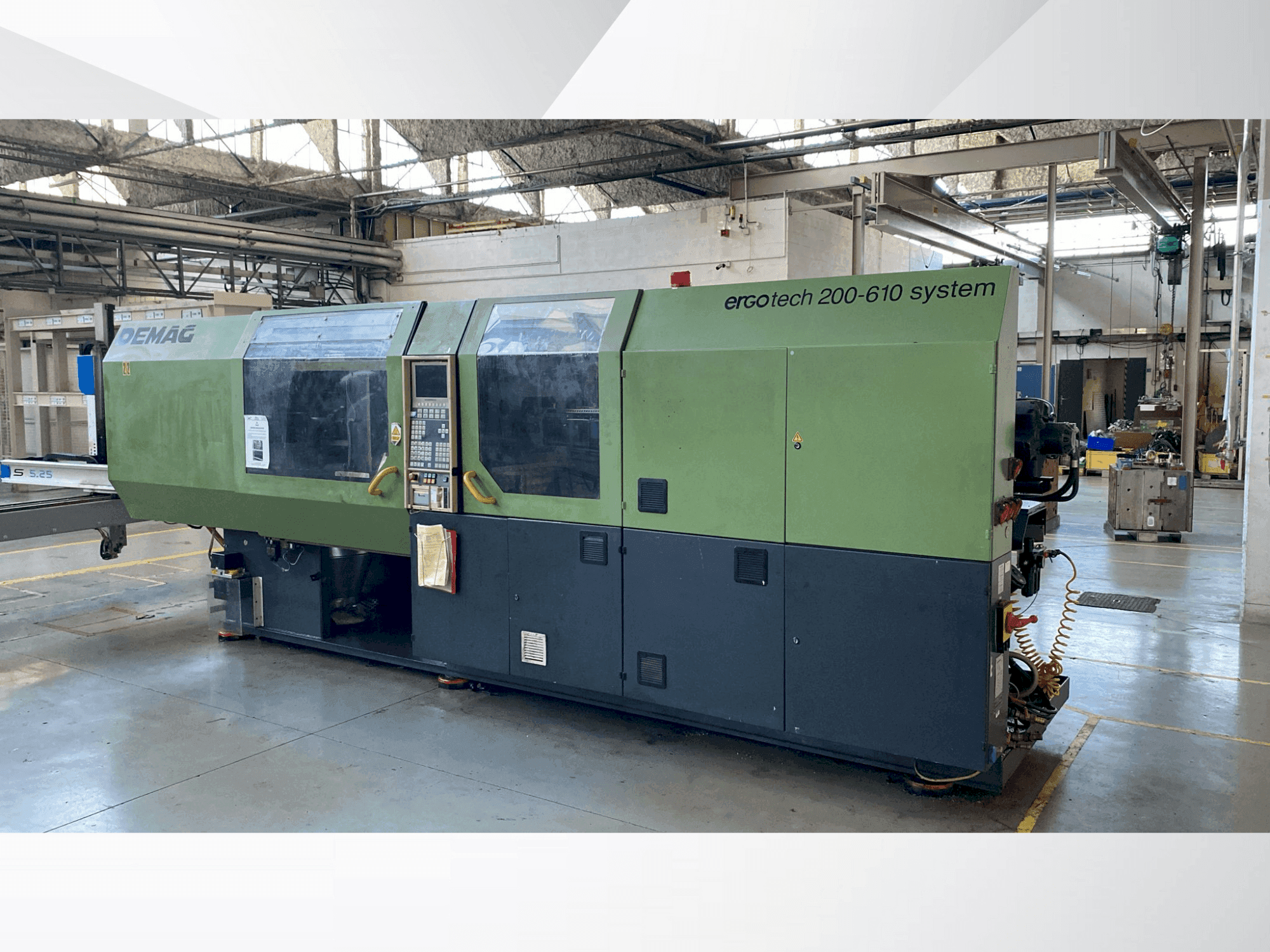 Makine DEMAG Ergotech Sytem 200-610 - Önden görünüm