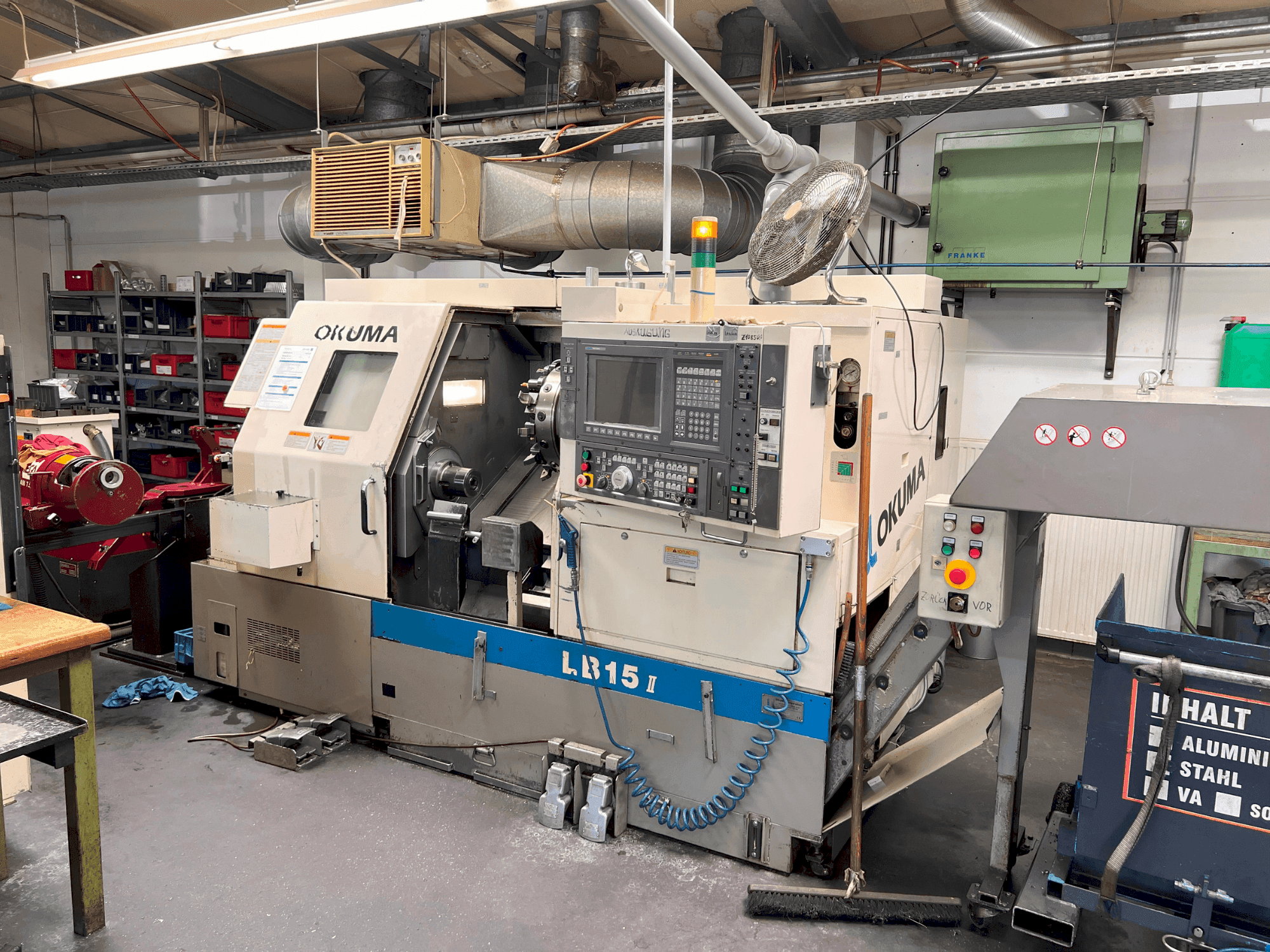 Makine Okuma LB15II - Önden görünüm