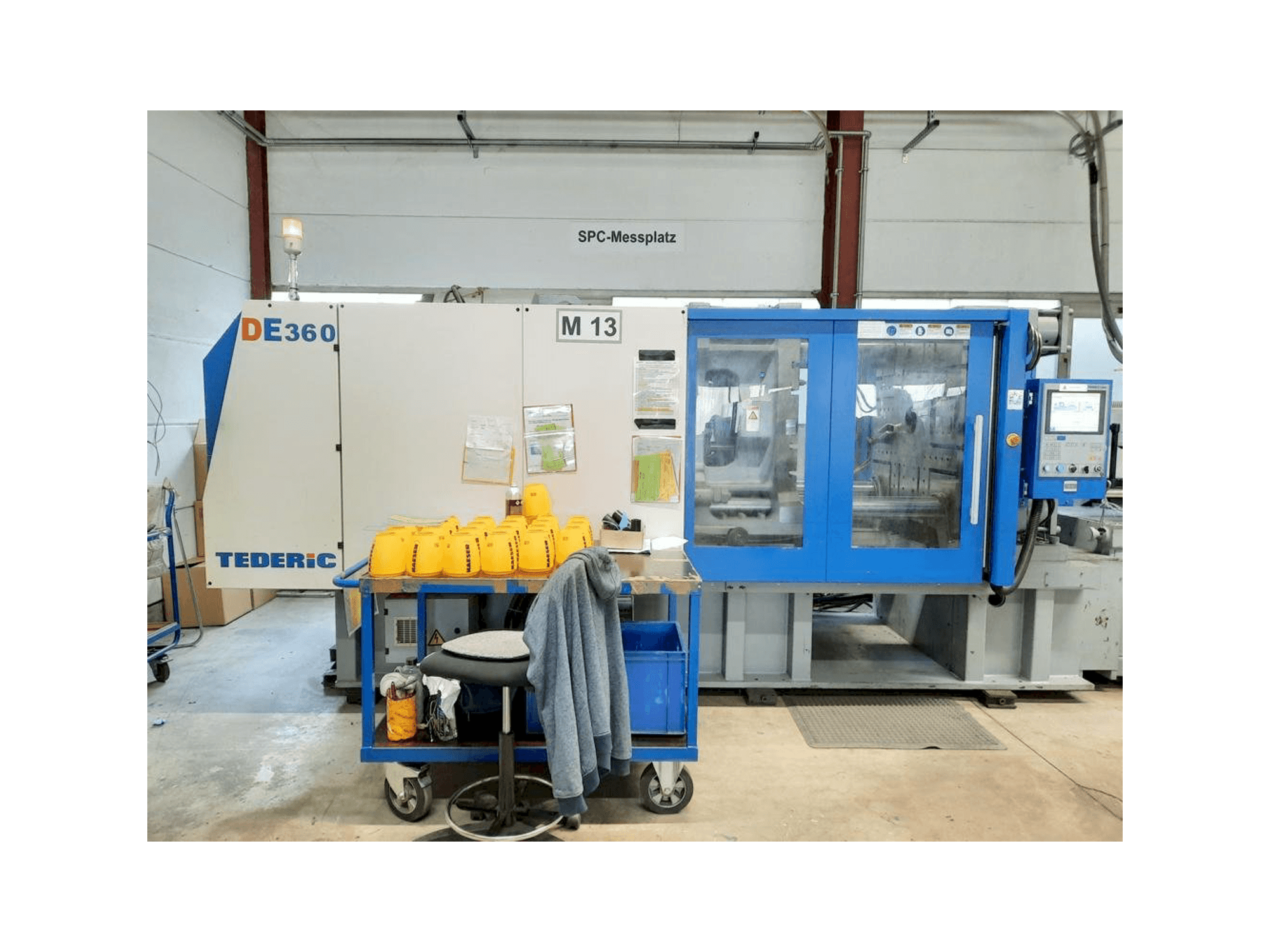 Makine TEDERIC DE360 - Önden görünüm