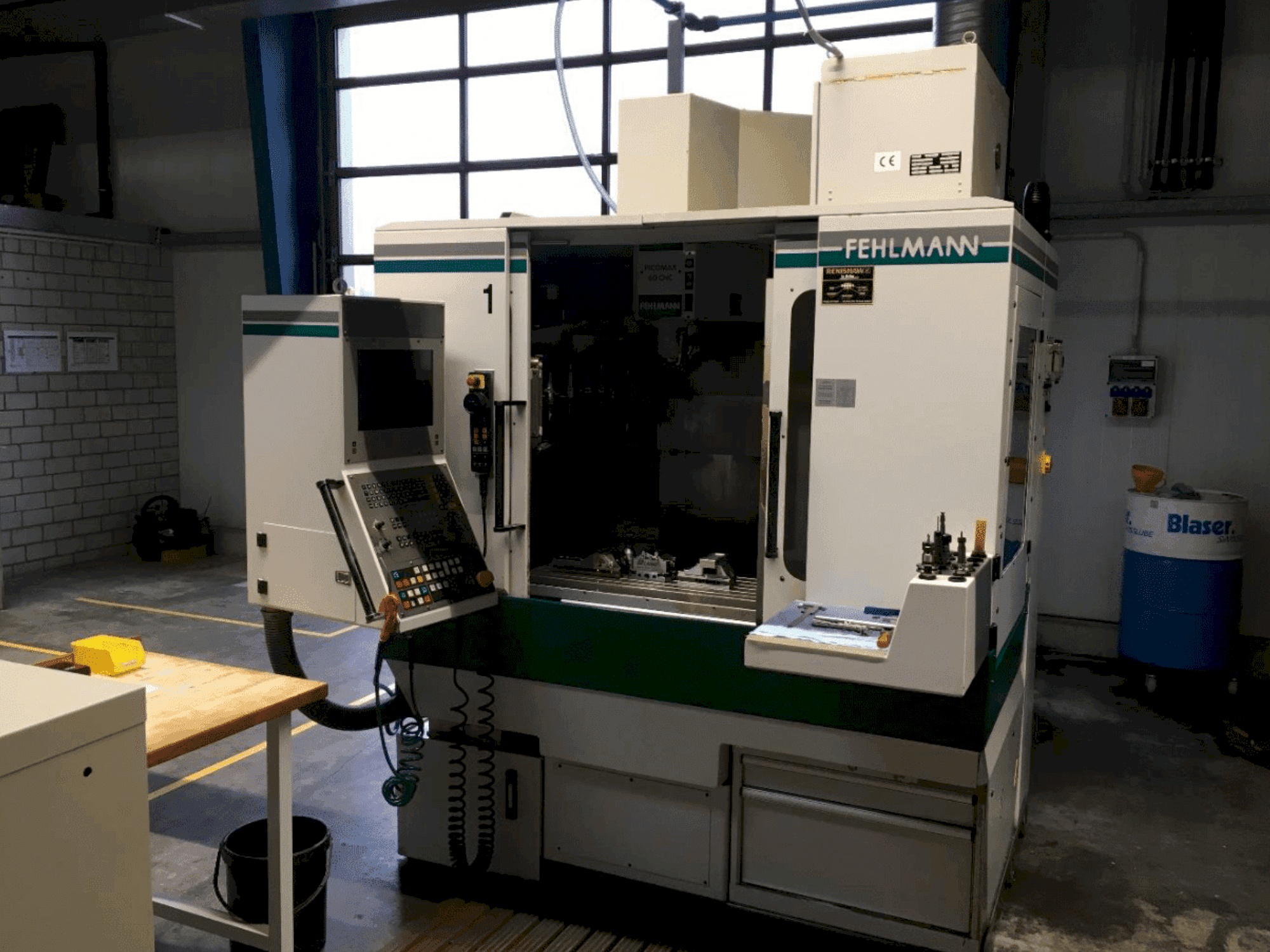 Makine FEHLMANN Picomax 60 - Önden görünüm