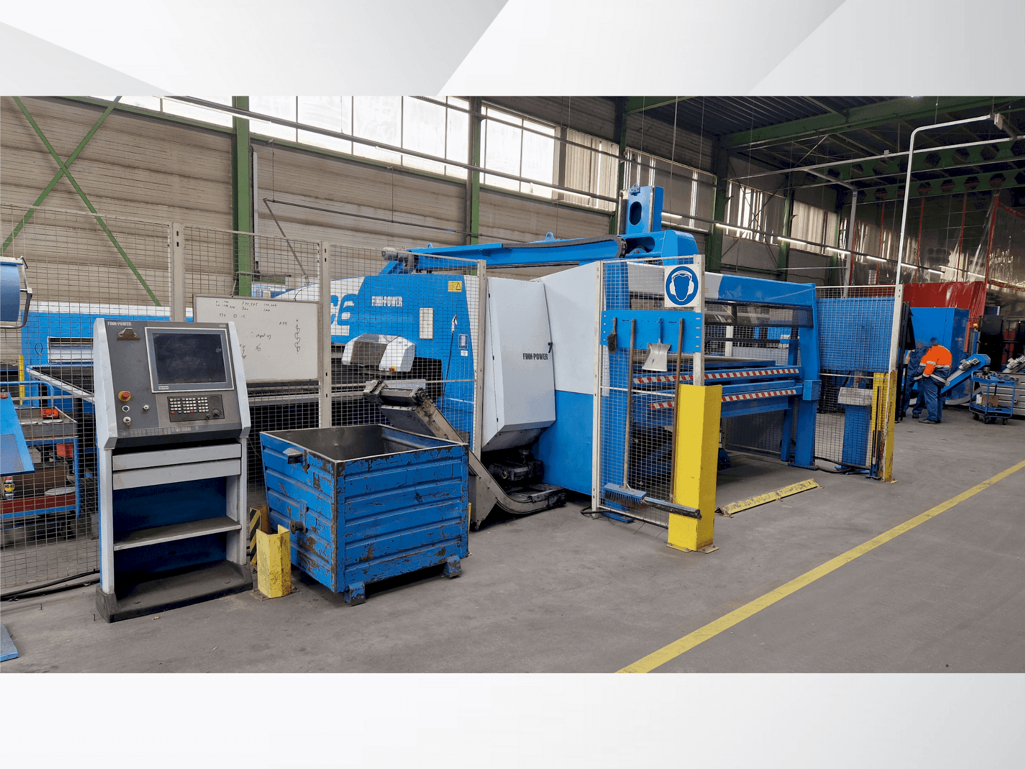 Makine Finn-Power C6 - Önden görünüm