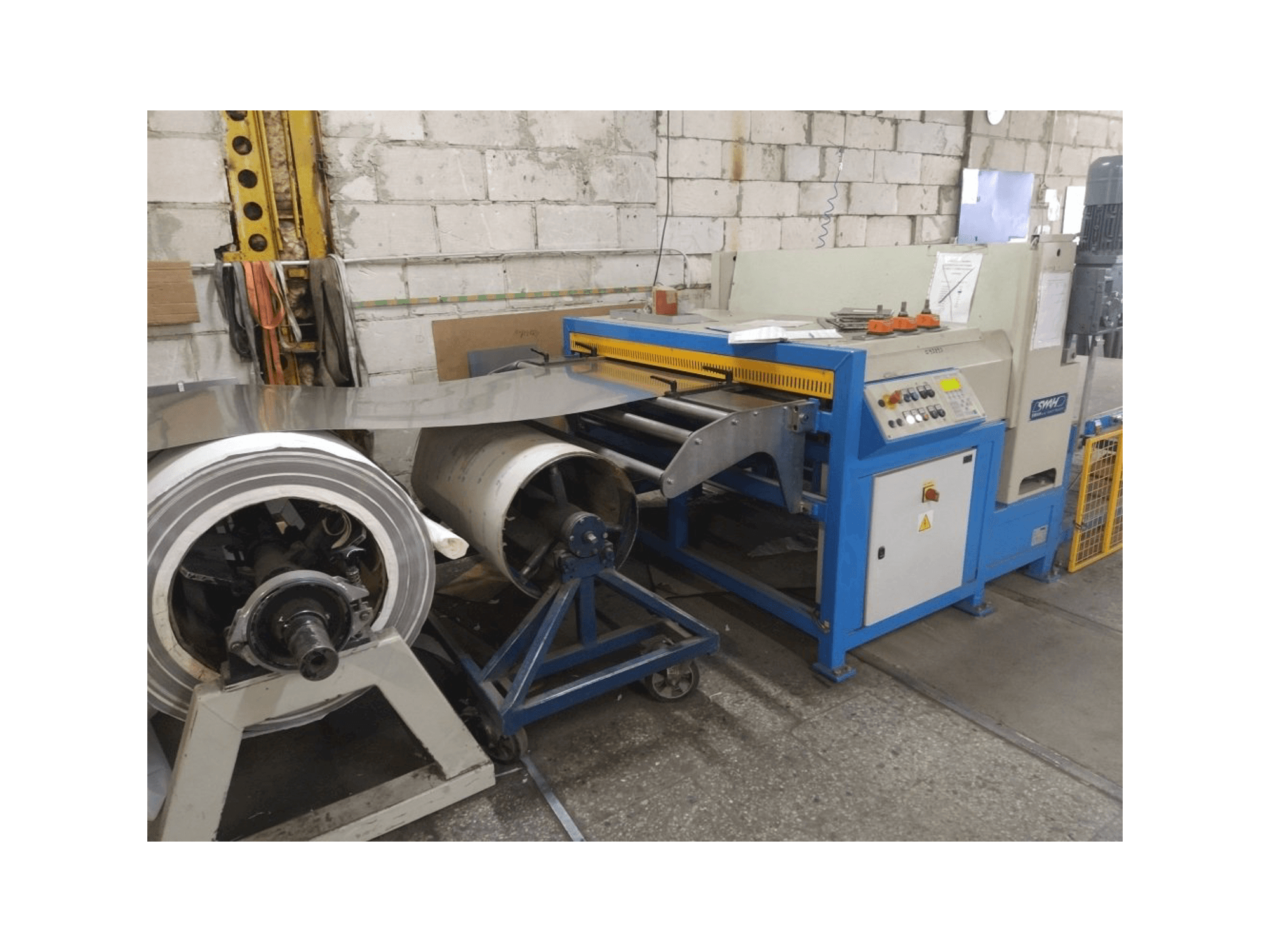 Makine SWAH LCP-S (2013) - Önden görünüm