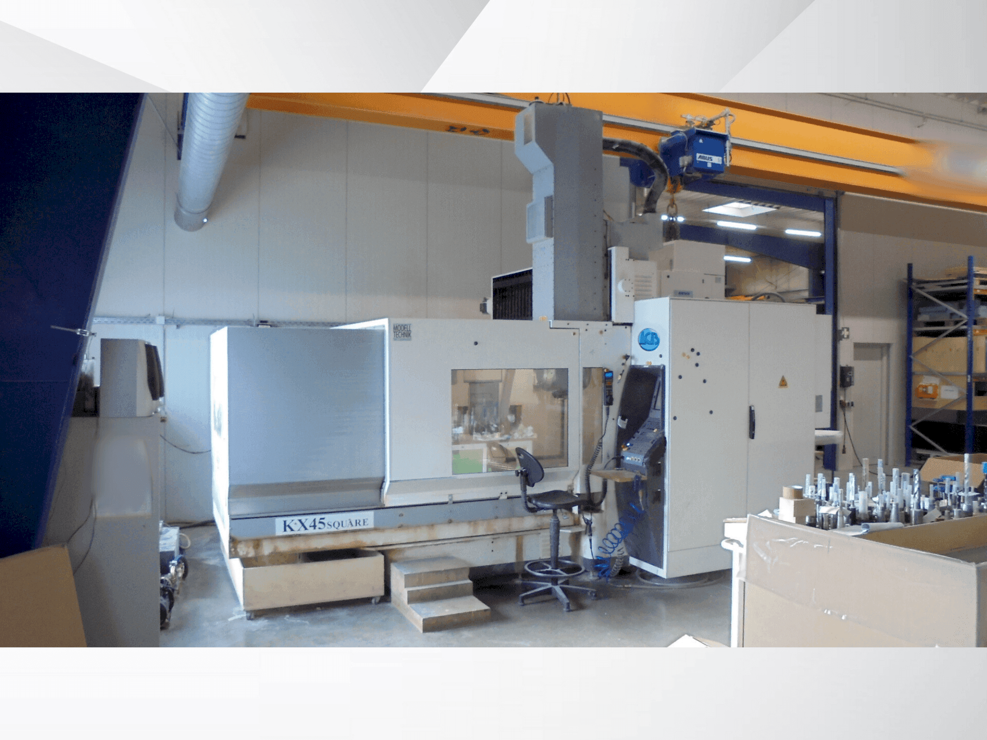 Makine LGB KX45 SQUARE FIVE 2 - Önden görünüm