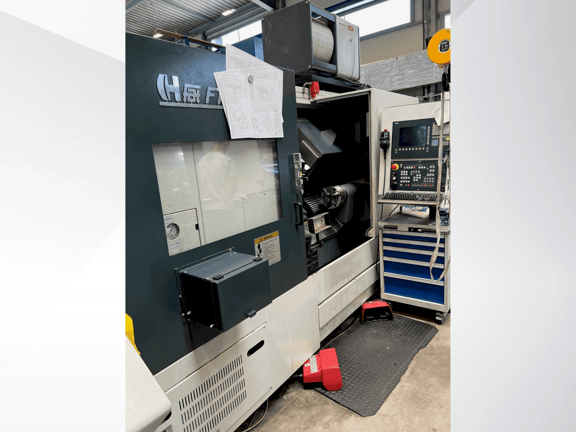 Makine FAT FTM 165 - Önden görünüm