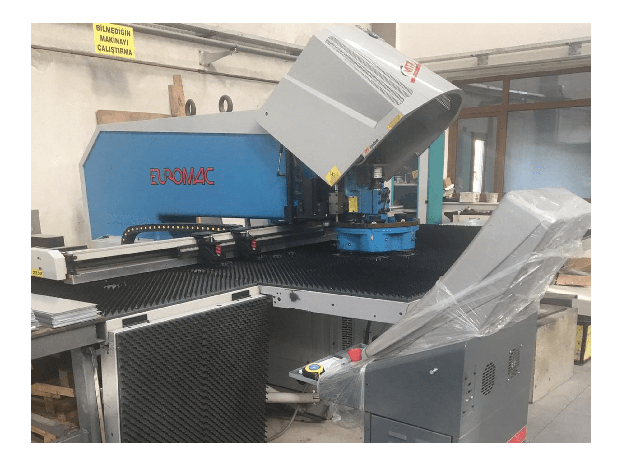 Makine Euromac MTX Flex 6 - Önden görünüm