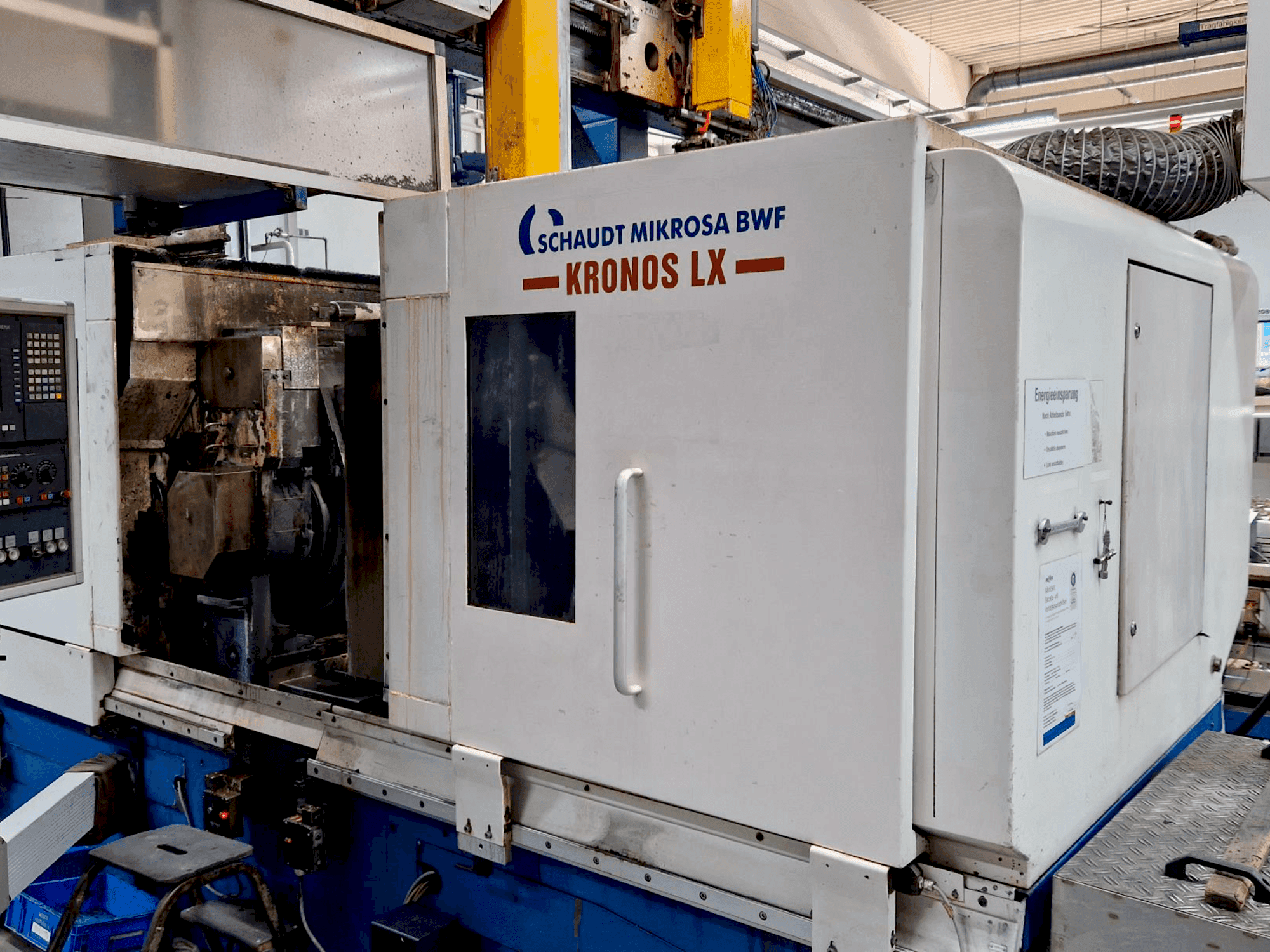 Makine Schaudt Mikrosa BWF Kronos LX - Önden görünüm