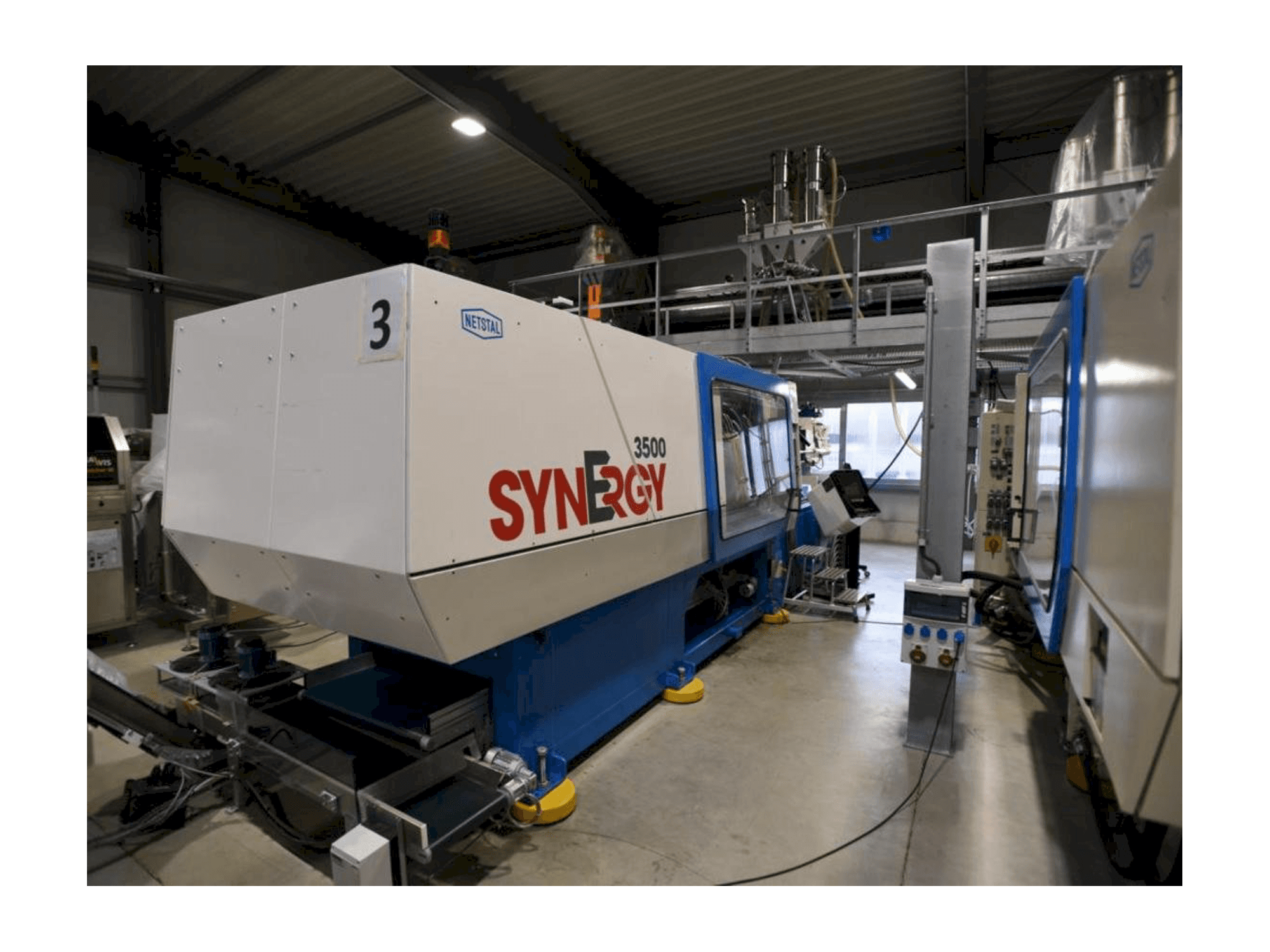 Makine Netstal SynErgy 3500-2150 - Önden görünüm
