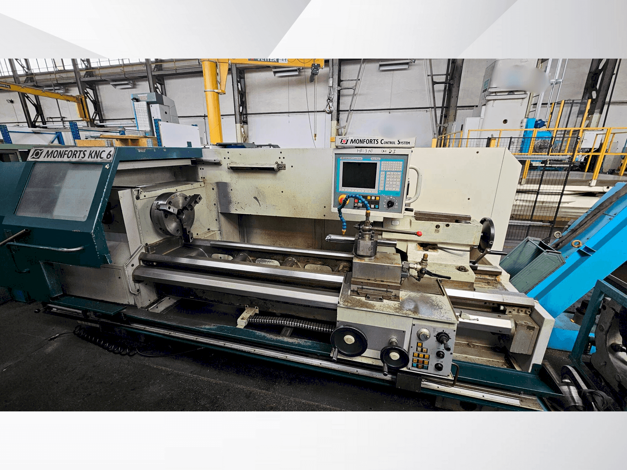 Makine Monforts KNC 6 S - Önden görünüm