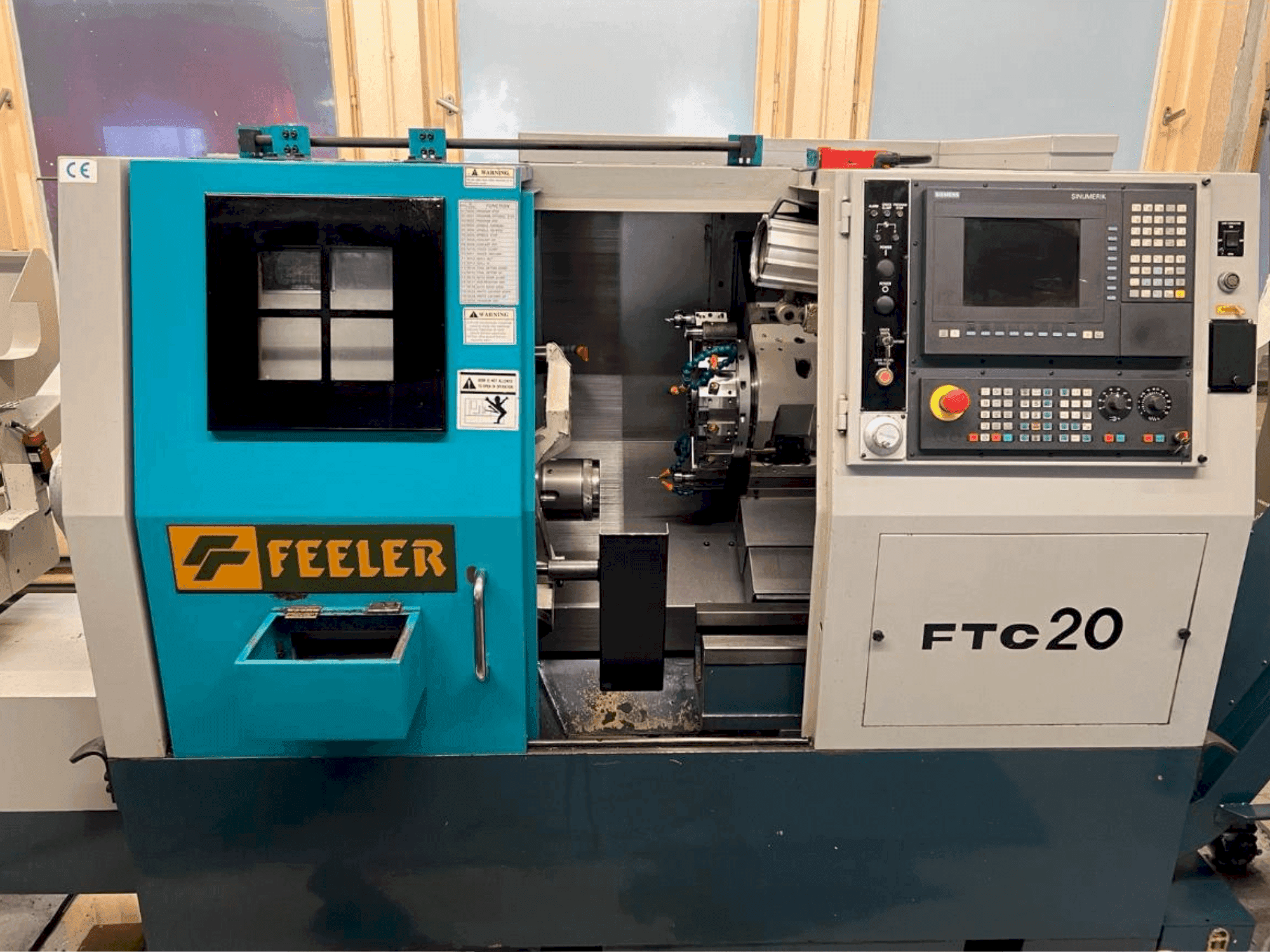 Makine Feeler FTC 20 - Önden görünüm