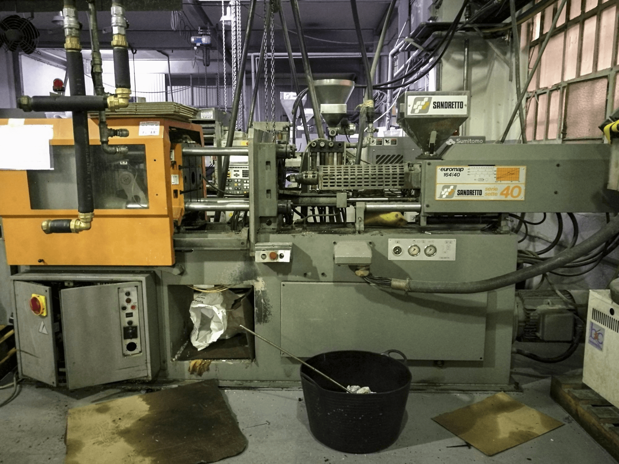 Makine SANDRETTO - Önden görünüm S.7.40