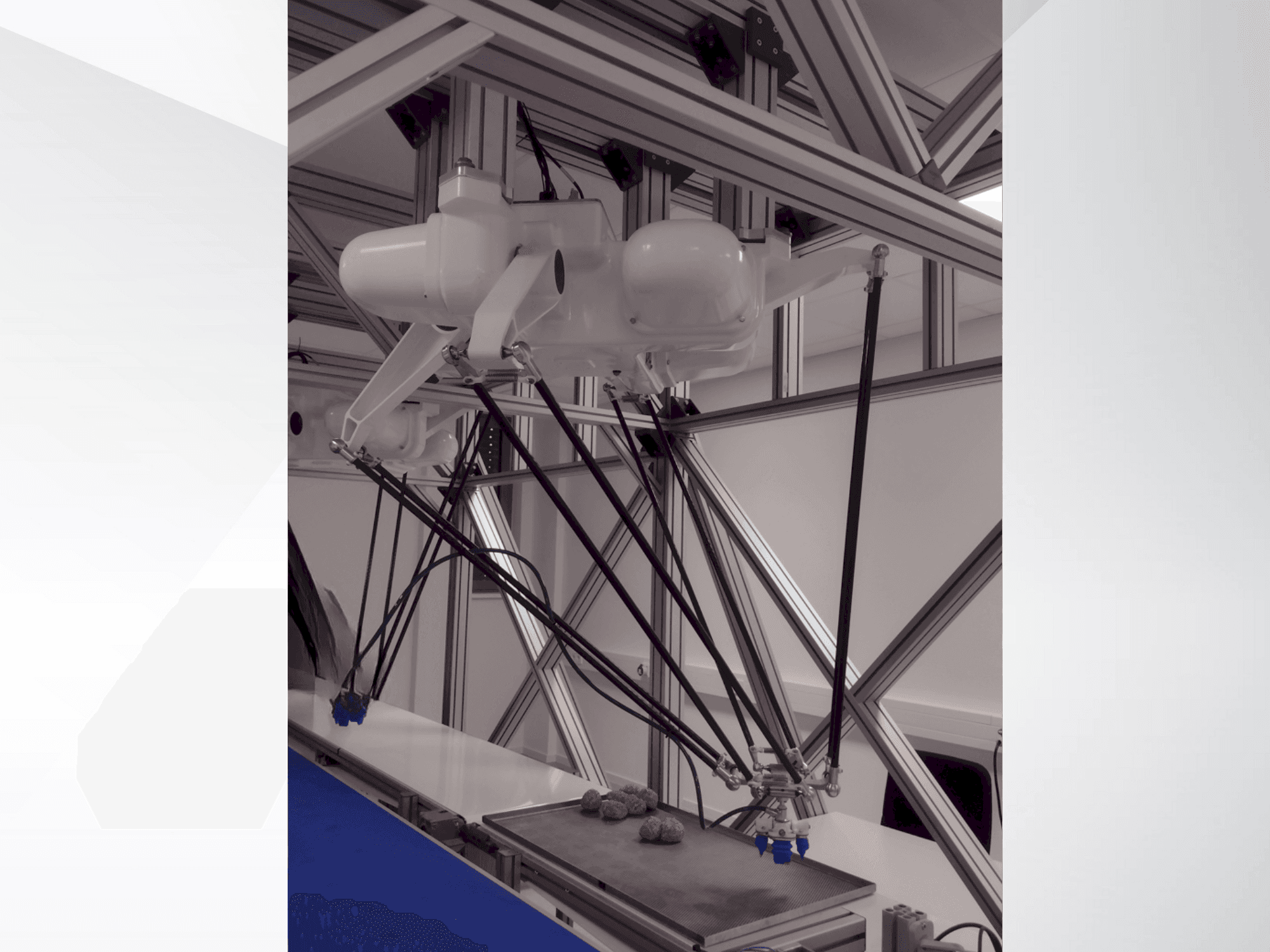 Makine OMRON Quattro 800HS with Platform P30 - Önden görünüm