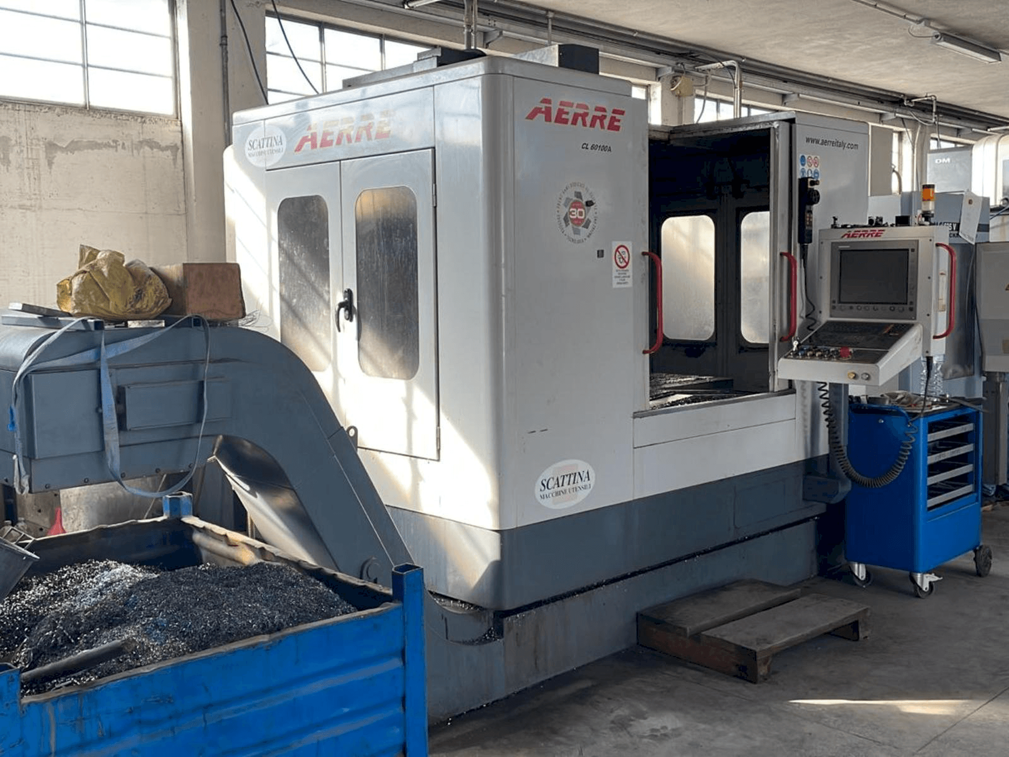 Makine AERRE CL60 100A - Önden görünüm