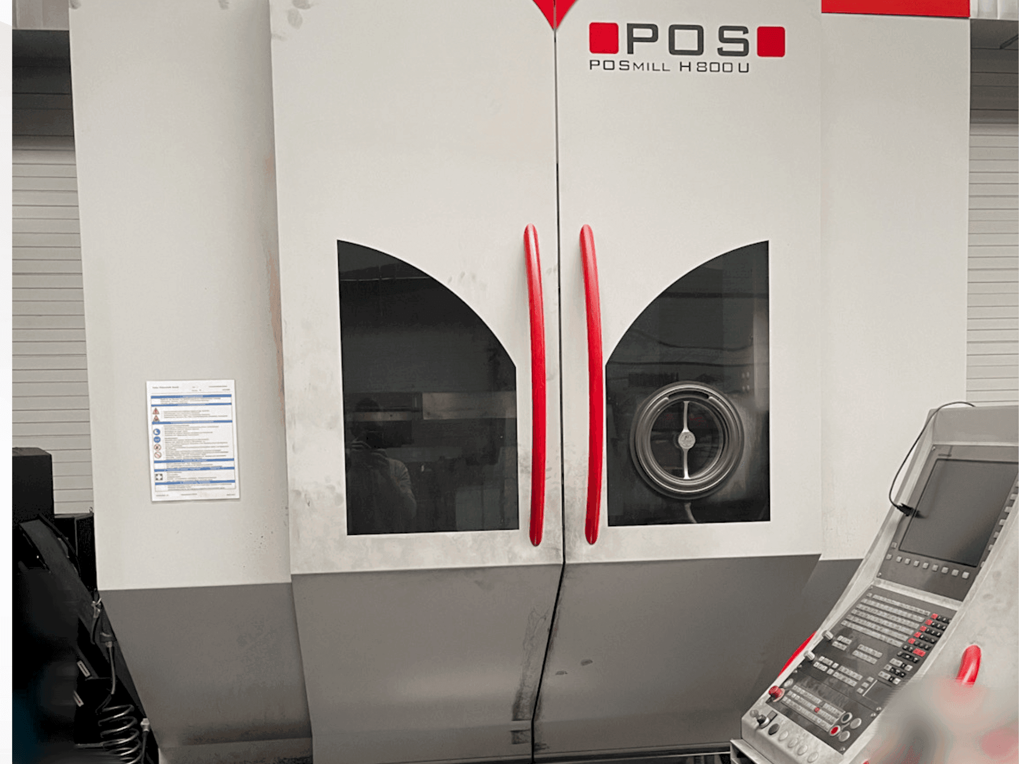Makine POSmill H800U - Önden görünüm