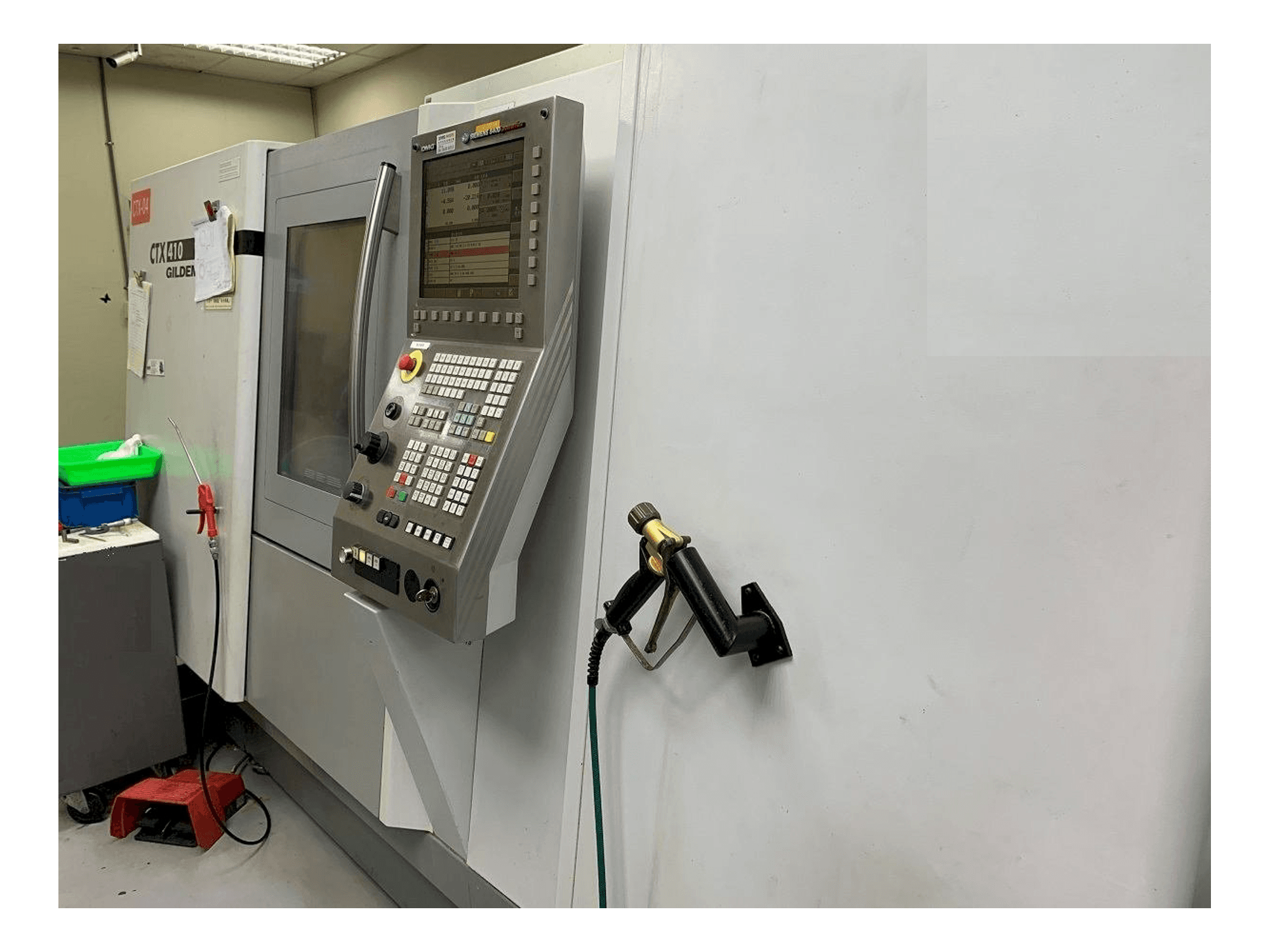 Makine Gildemeister CTX 410V6 - Önden görünüm