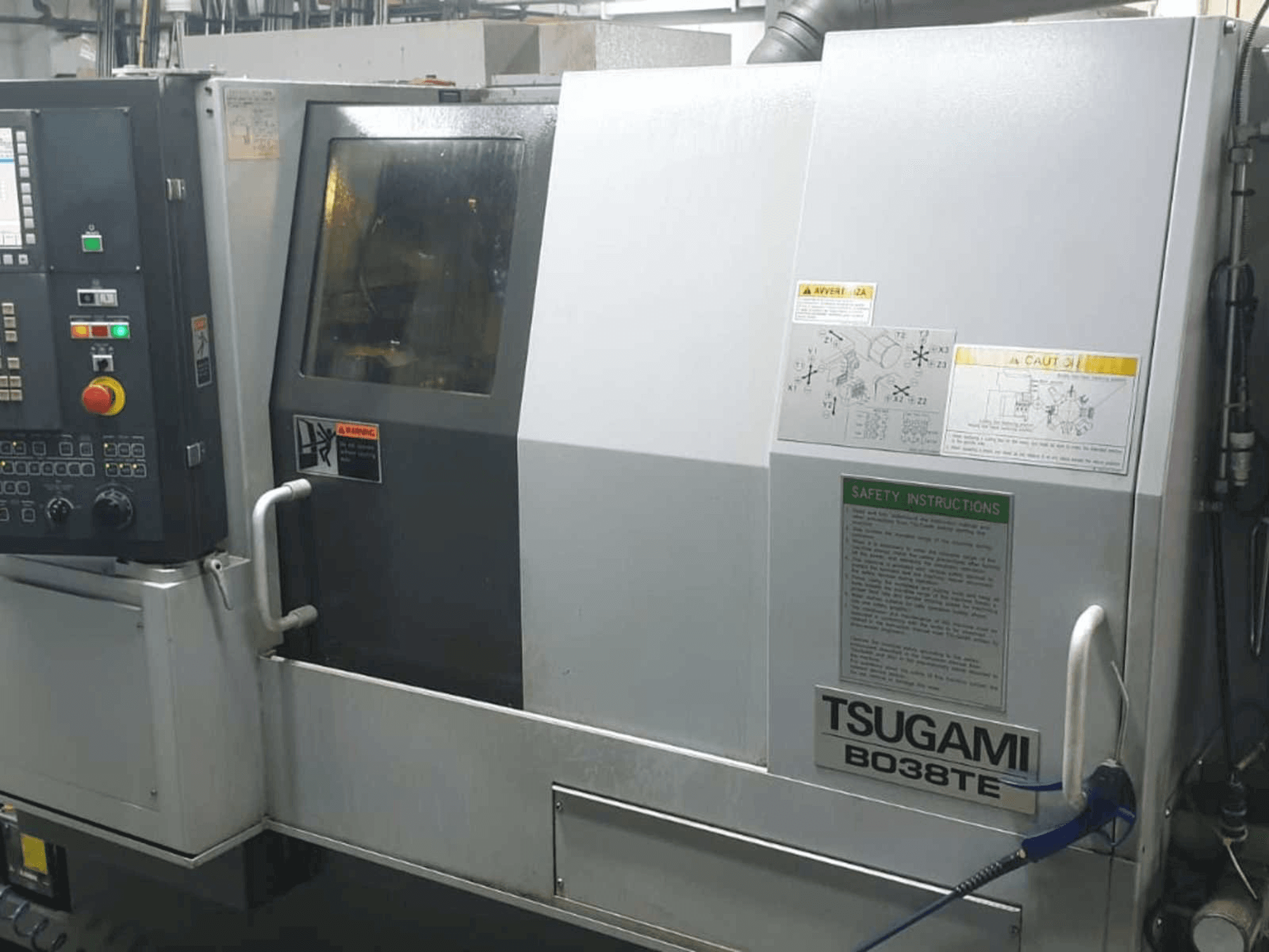 Makine TSUGAMI BO38TE - Önden görünüm