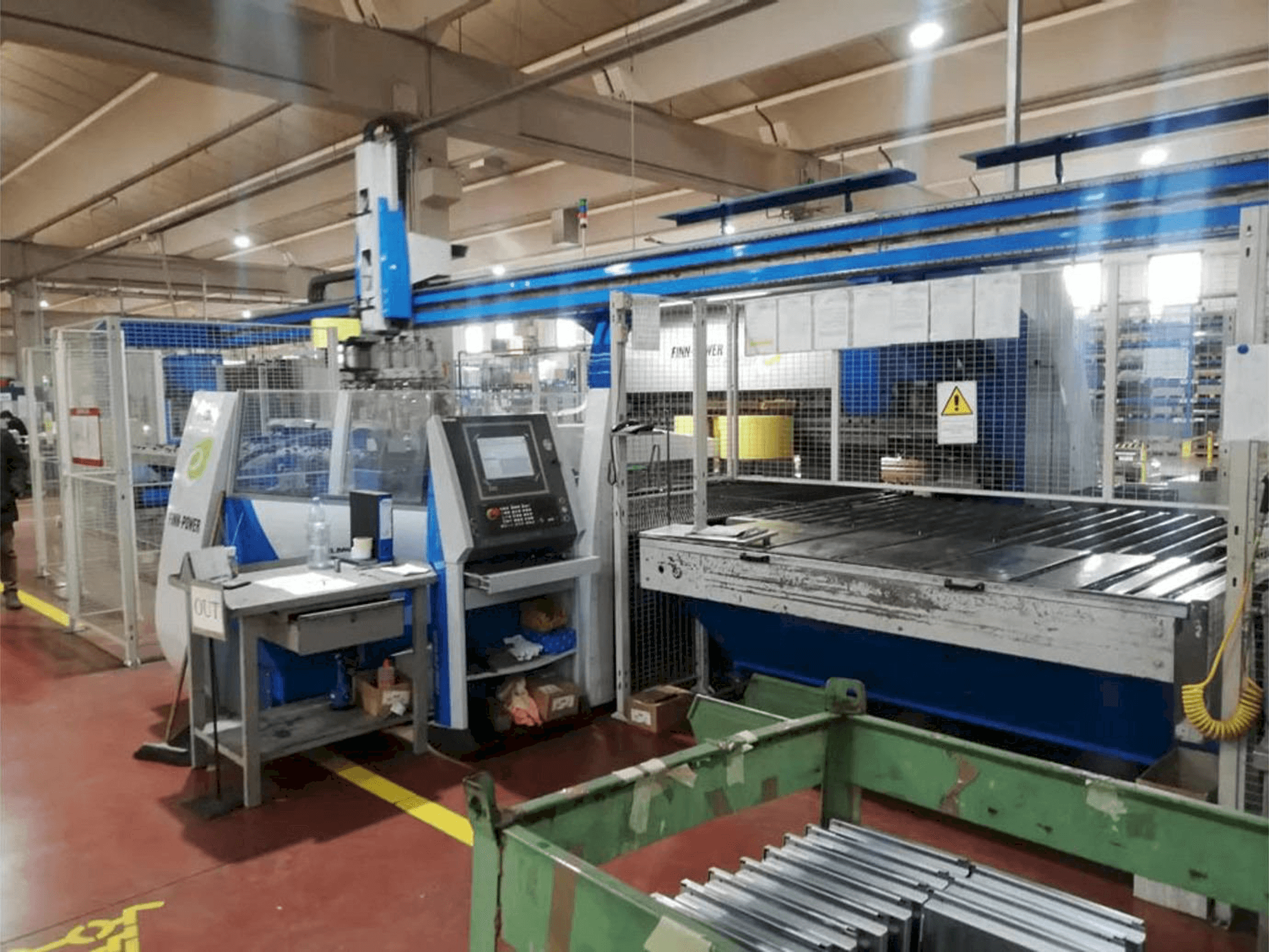 Makine Finn-Power EBE5 - Önden görünüm