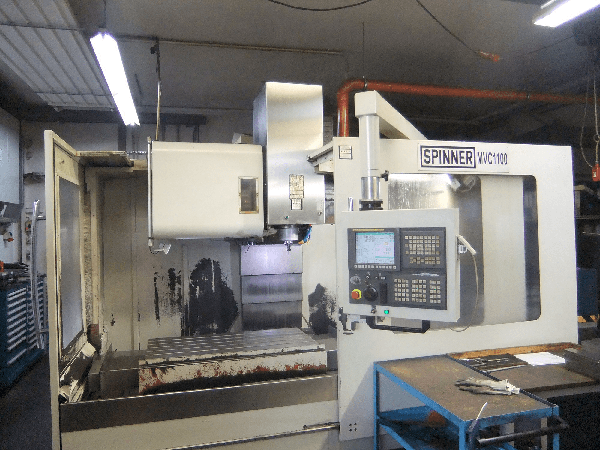 Makine SPINNER MVC1100 - Önden görünüm