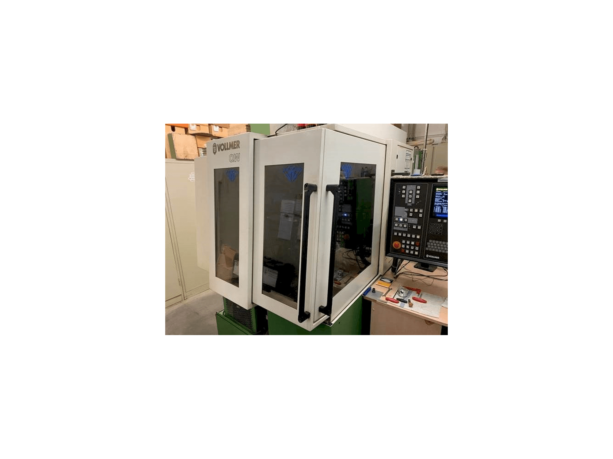 Makine VOLLMER QW72 P - Önden görünüm