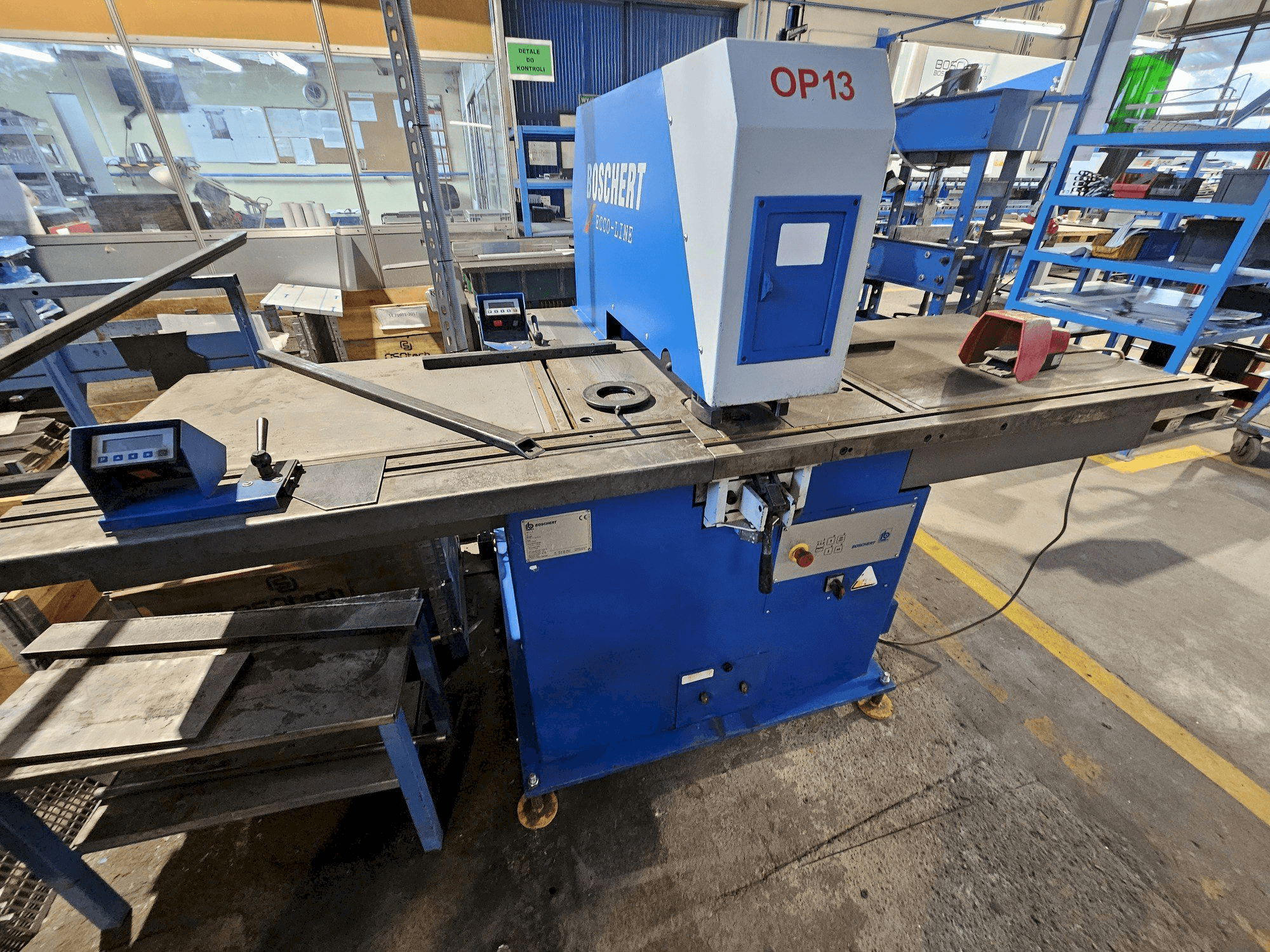 Makine BOSCHERT EL 500 Digital - Önden görünüm