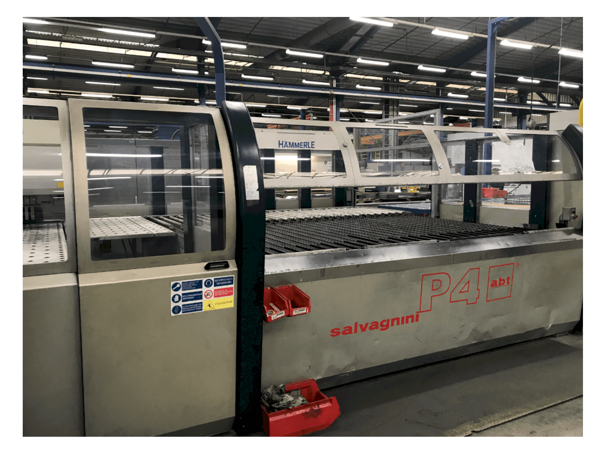 Makine Salvagnini S4S-40 / P4-3216 - Önden görünüm