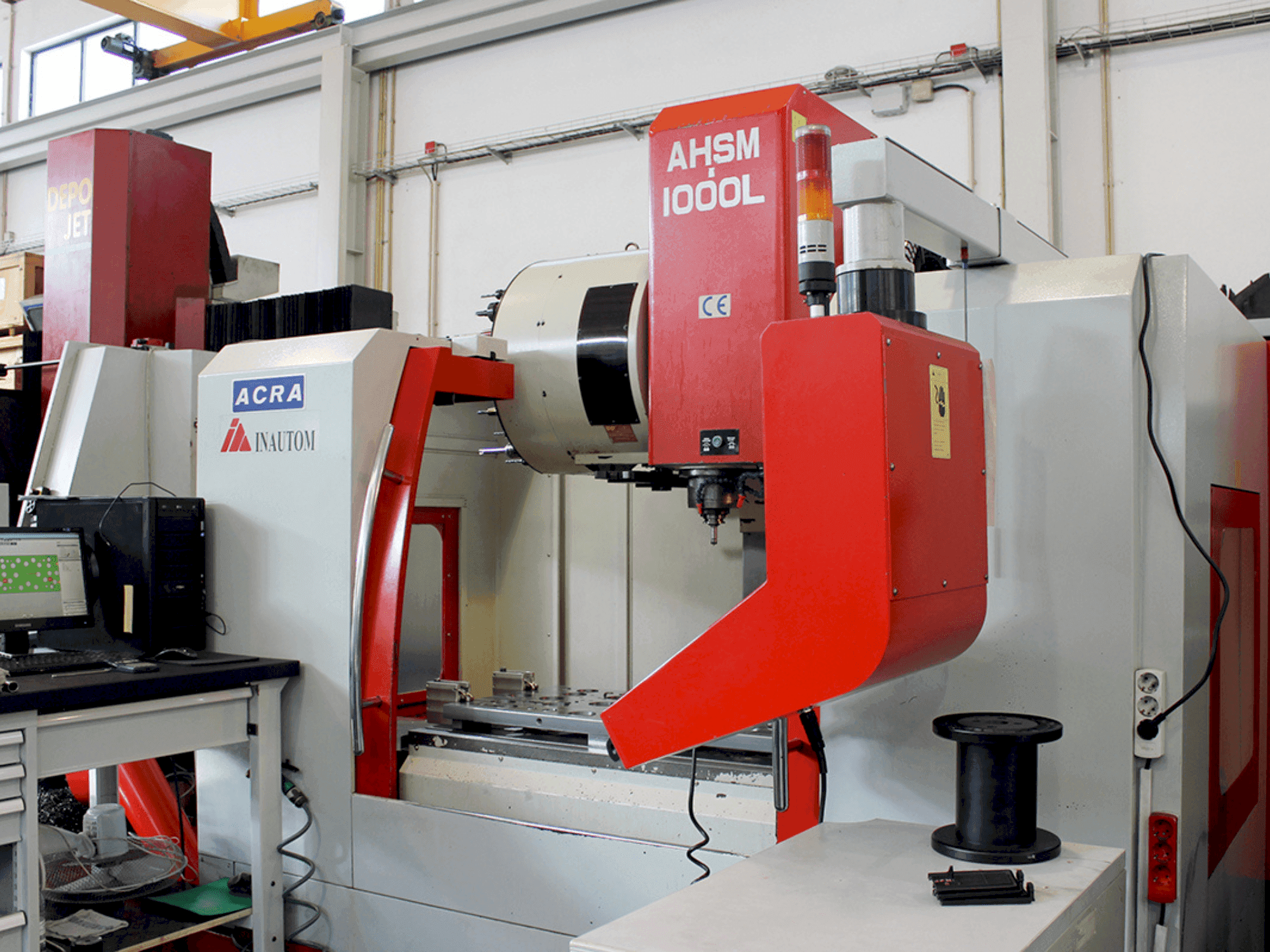 Makine ACRA AHSM 1000 L - Önden görünüm