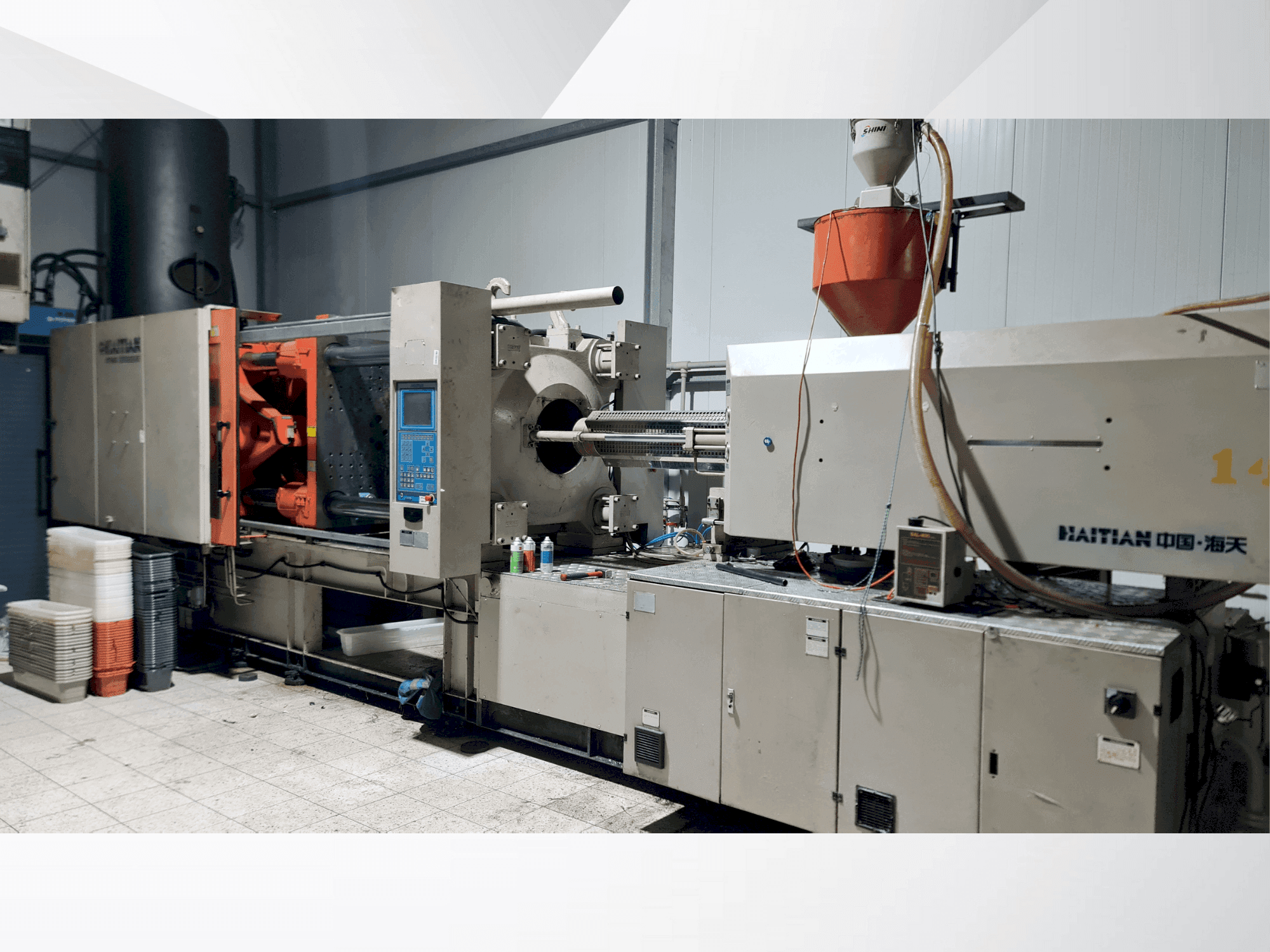 Makine HAITIAN 2006 - Önden görünüm