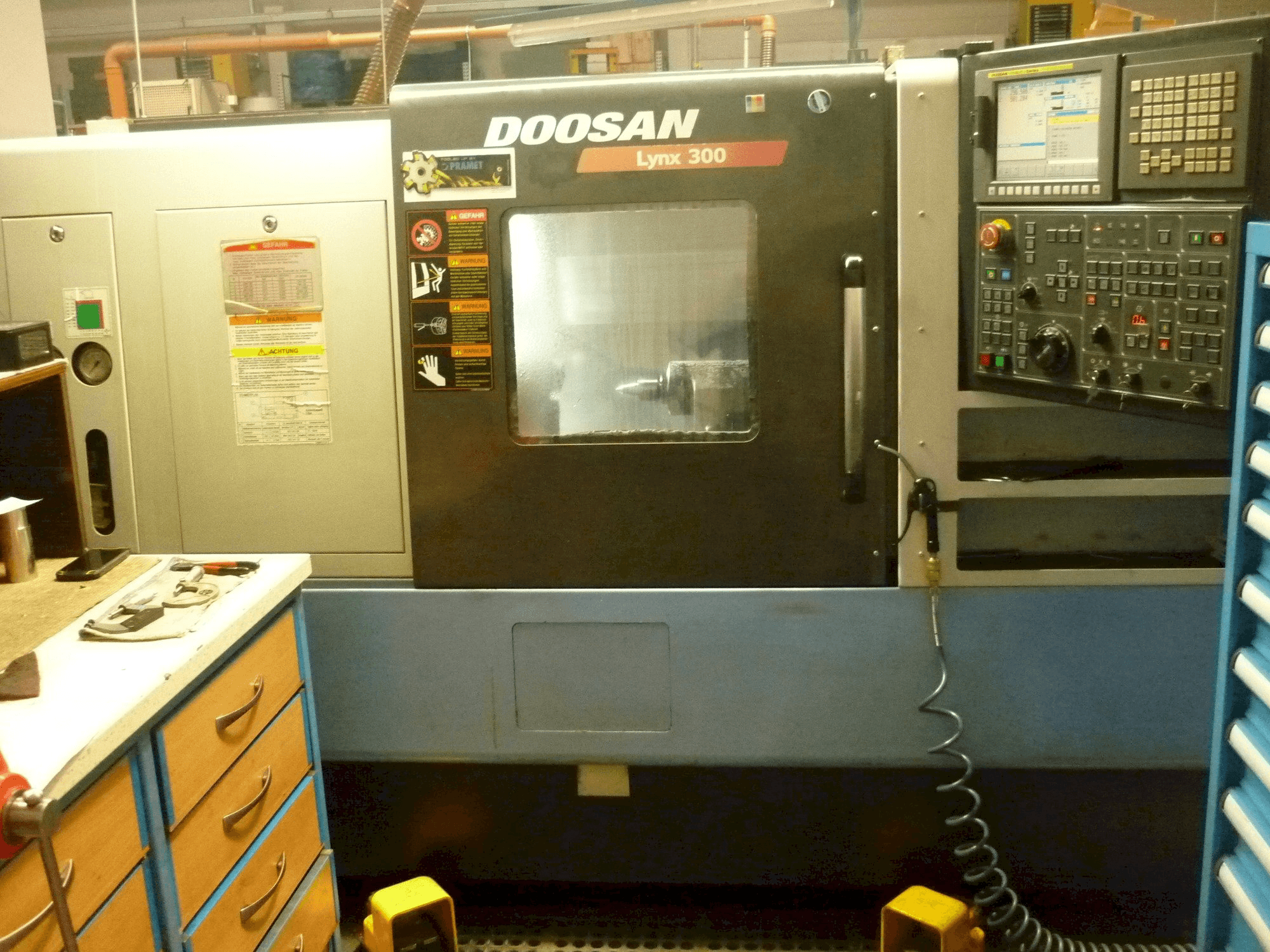 Makine Doosan LYNX 300 - Önden görünüm
