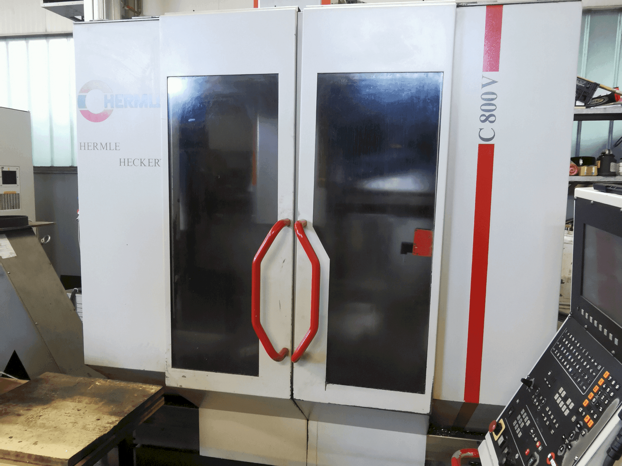 Makine HERMLE C 800 V - Önden görünüm