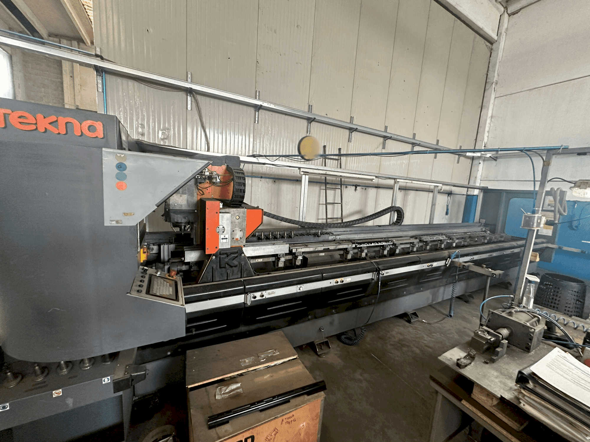 Makine Tekna Tk427/6 - Önden görünüm