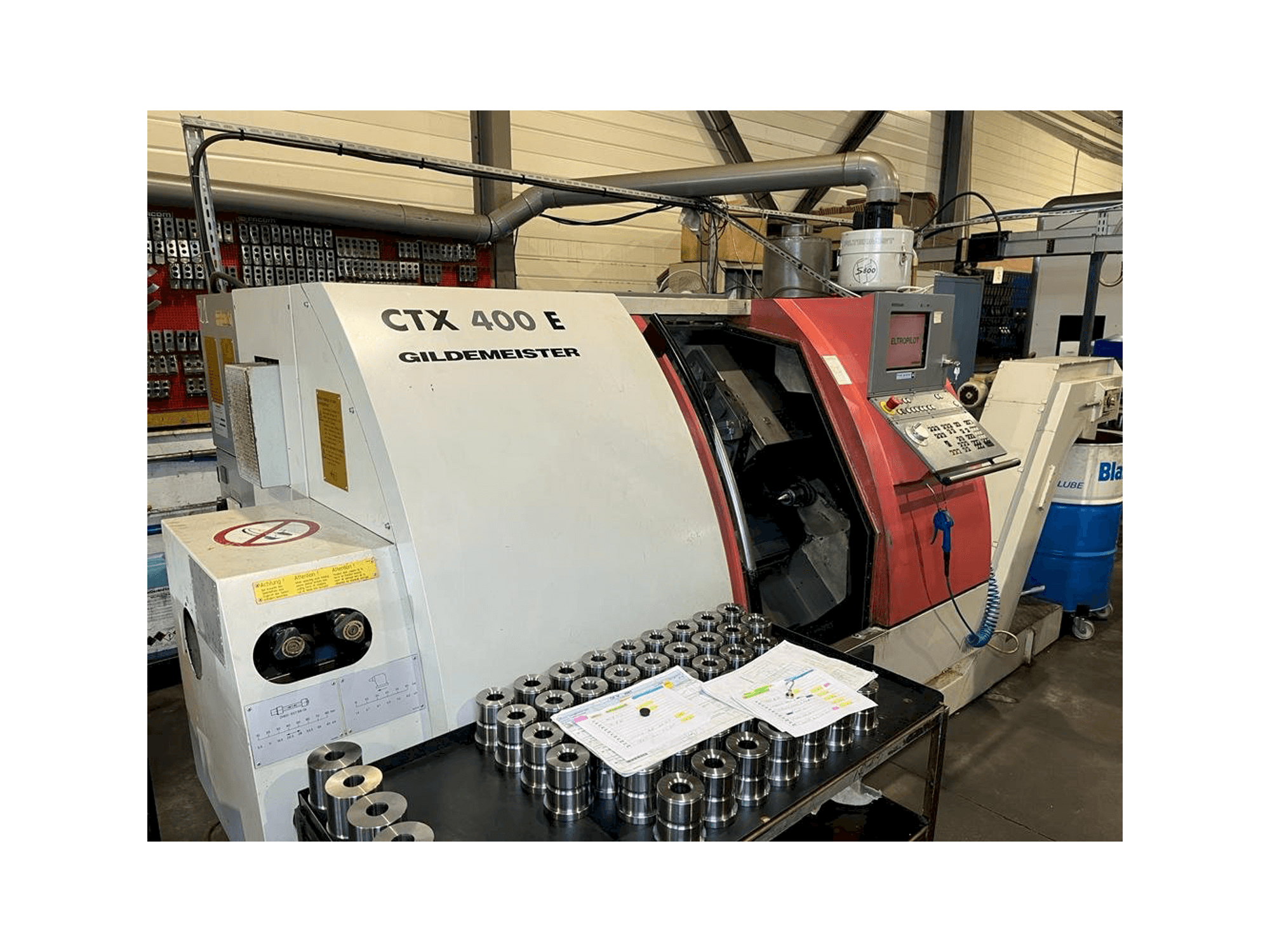 Makine Gildemeister CTX 400 E - Önden görünüm