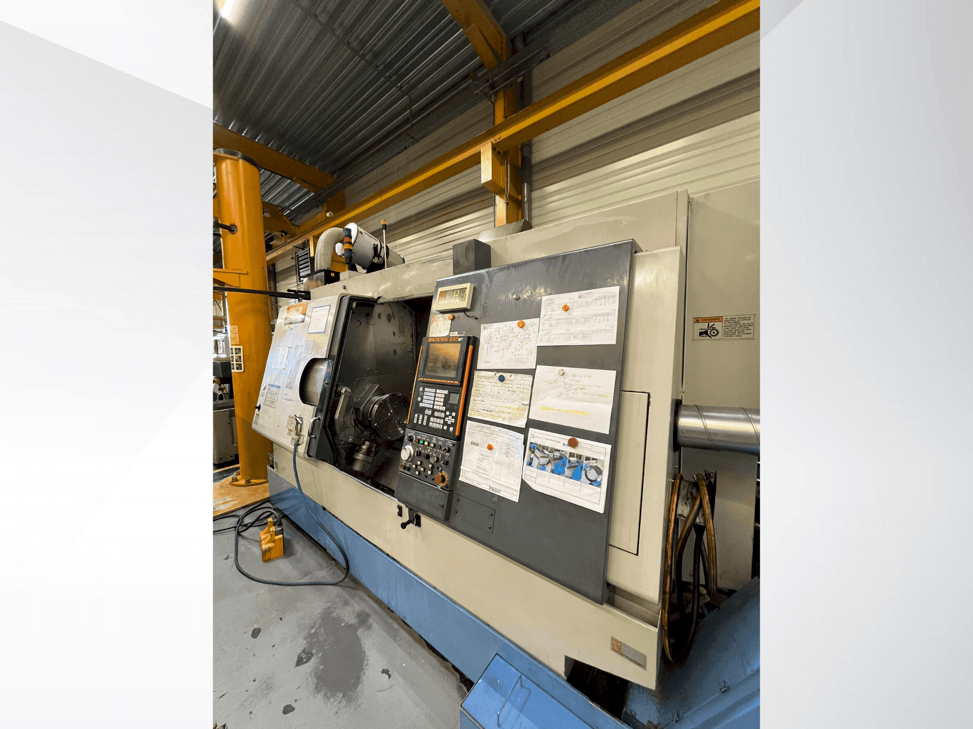 Makine Mazak Integrex 400Y - Önden görünüm