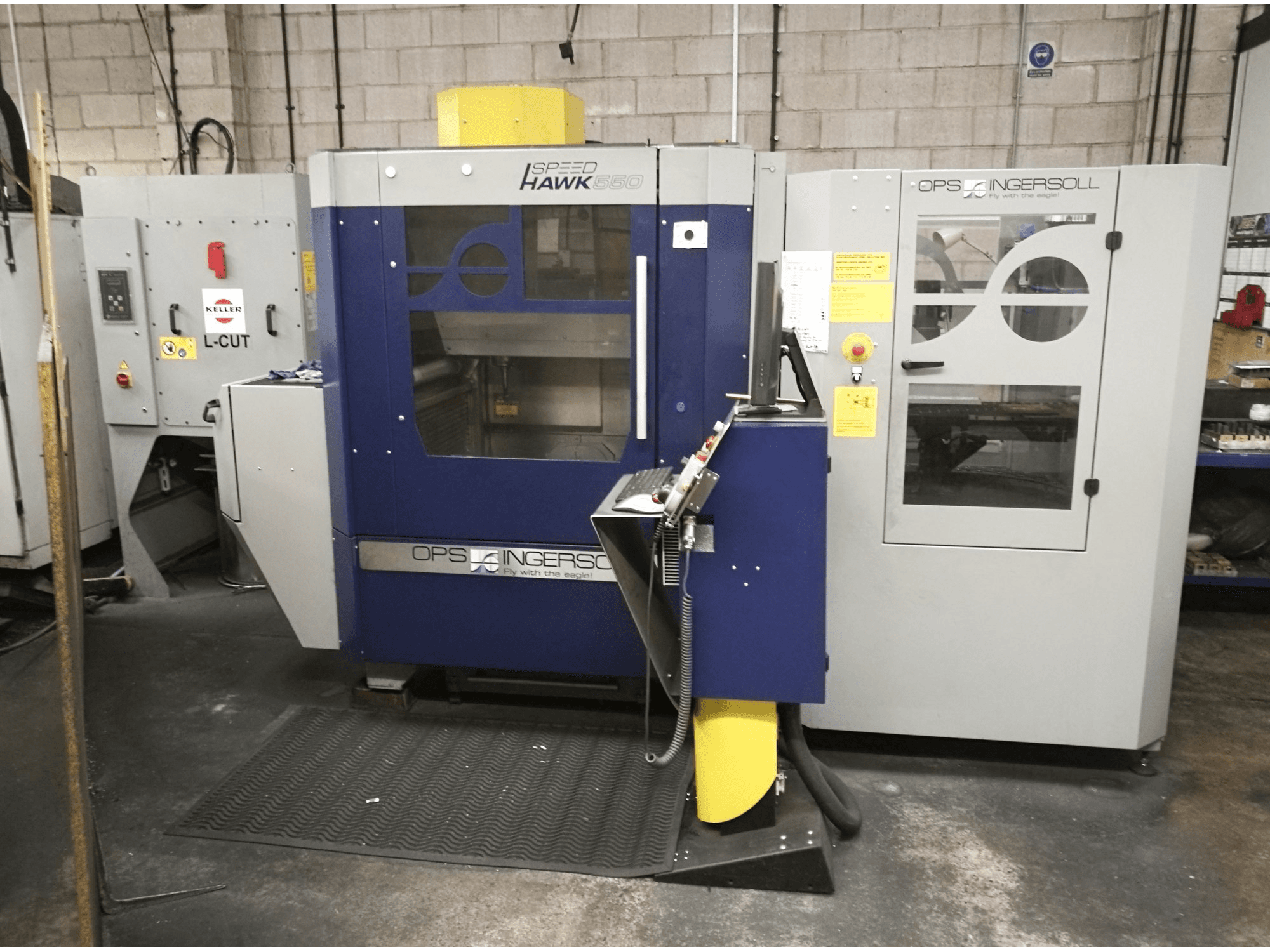 Makine OPS-INGERSOLL - Önden görünüm Speed Hawk 550