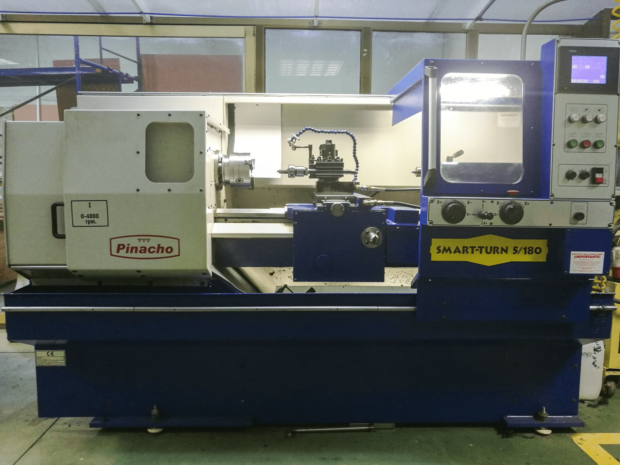 Makine Pinacho - Önden görünüm Smart-Turn 5/180