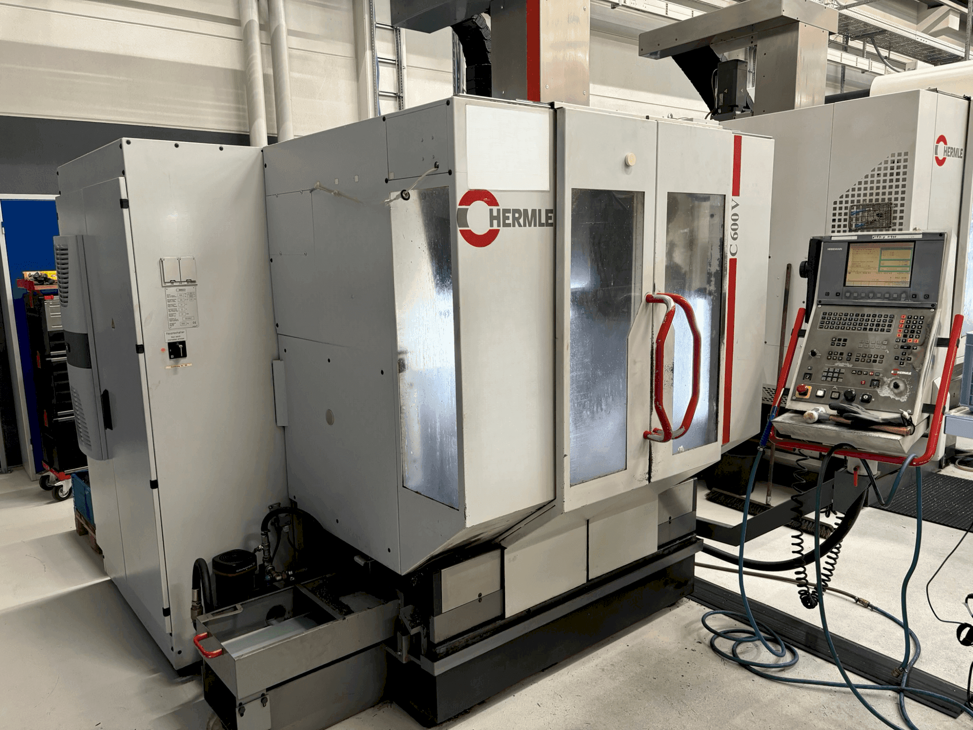 Makine HERMLE C 600 V - Önden görünüm