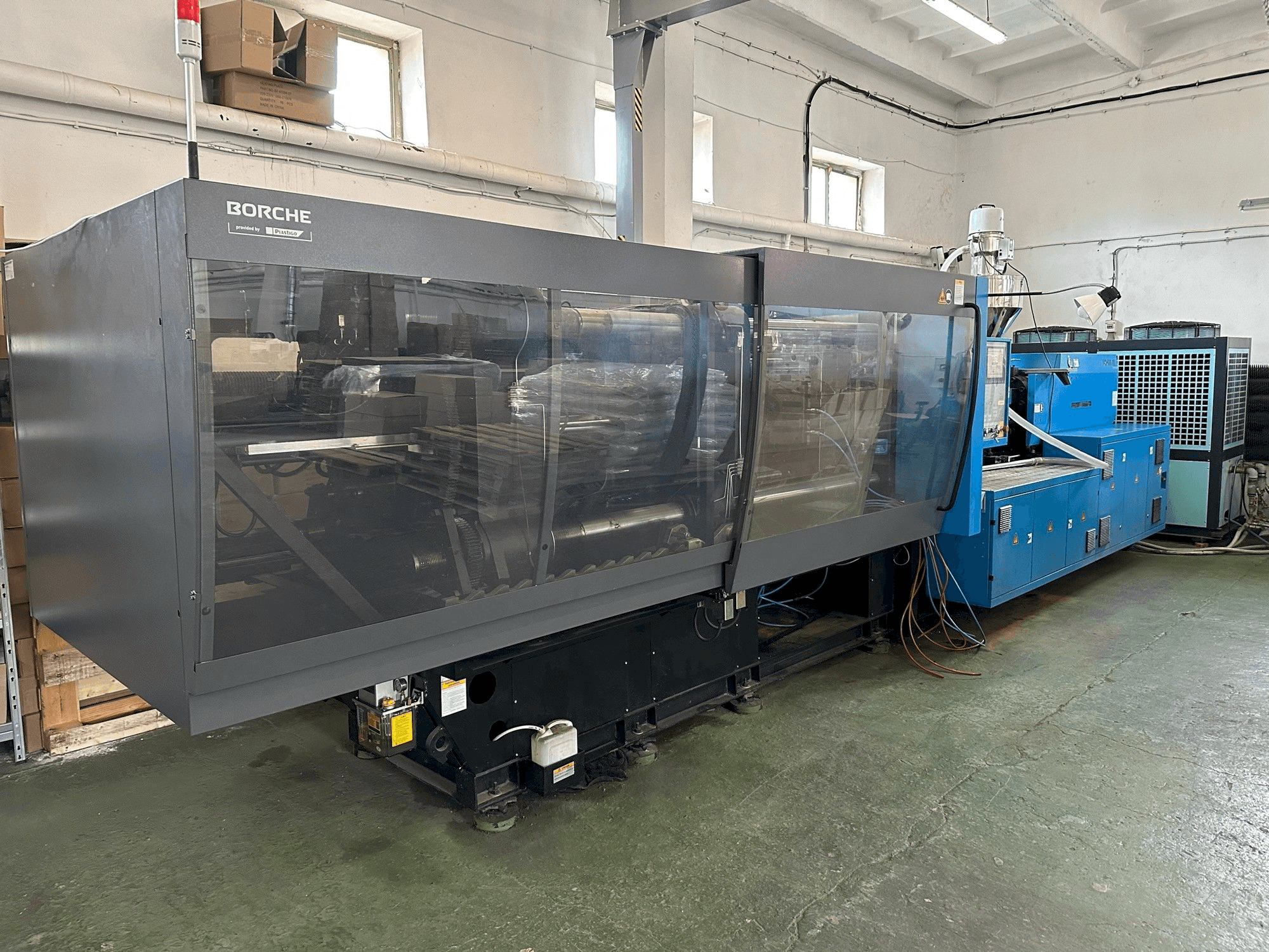 Makine BORCHÊ BS400 Economic - Önden görünüm