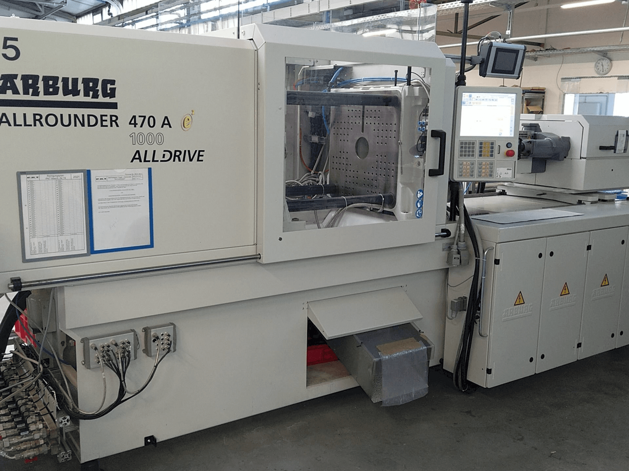 Makine Arburg Allrounder 470 A 1000-400 - Önden görünüm