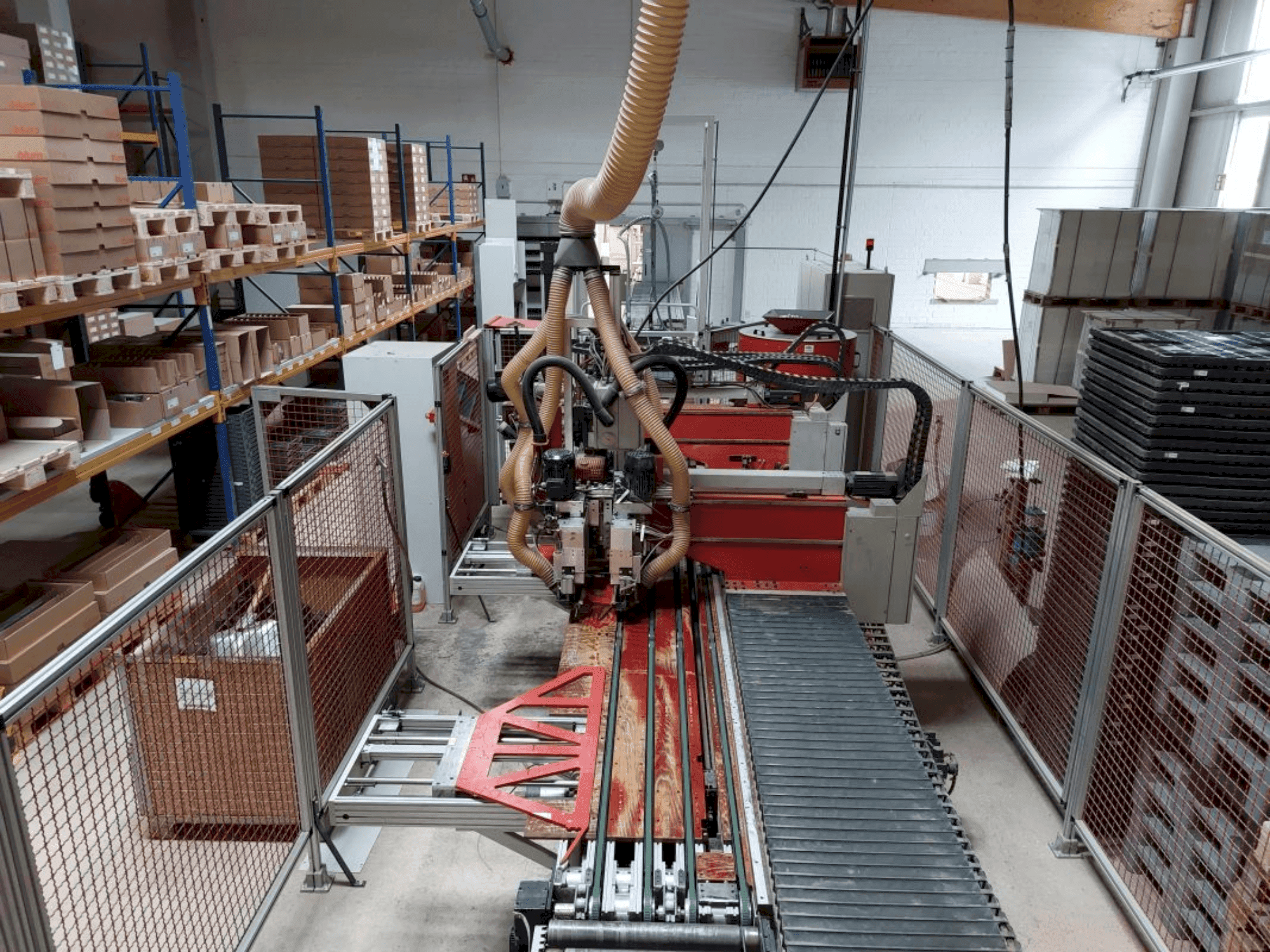 Makine Priess & Horstmann BMA-DLS-CNC - Önden görünüm