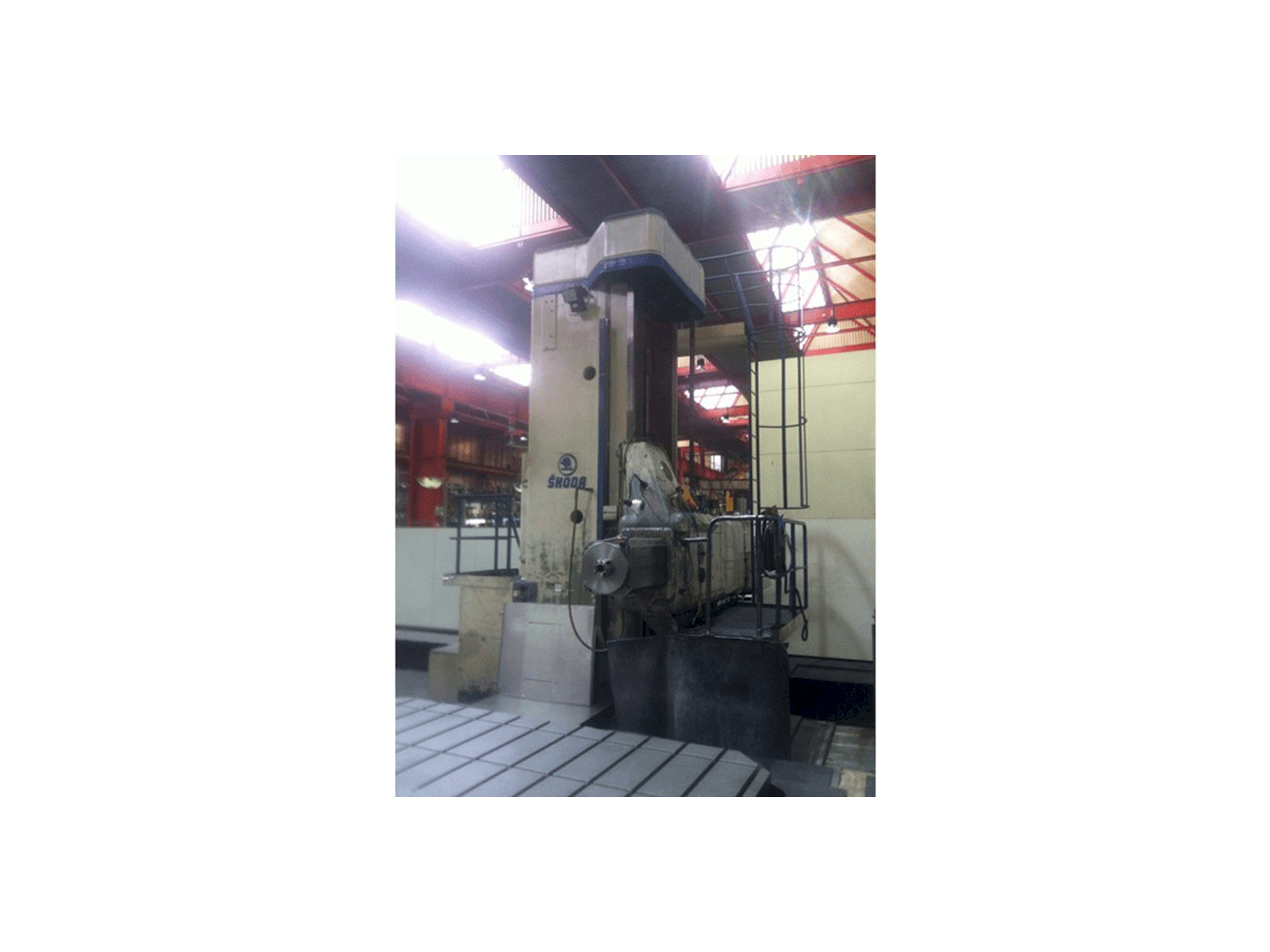 Makine SKODA WD 160 B - Önden görünüm