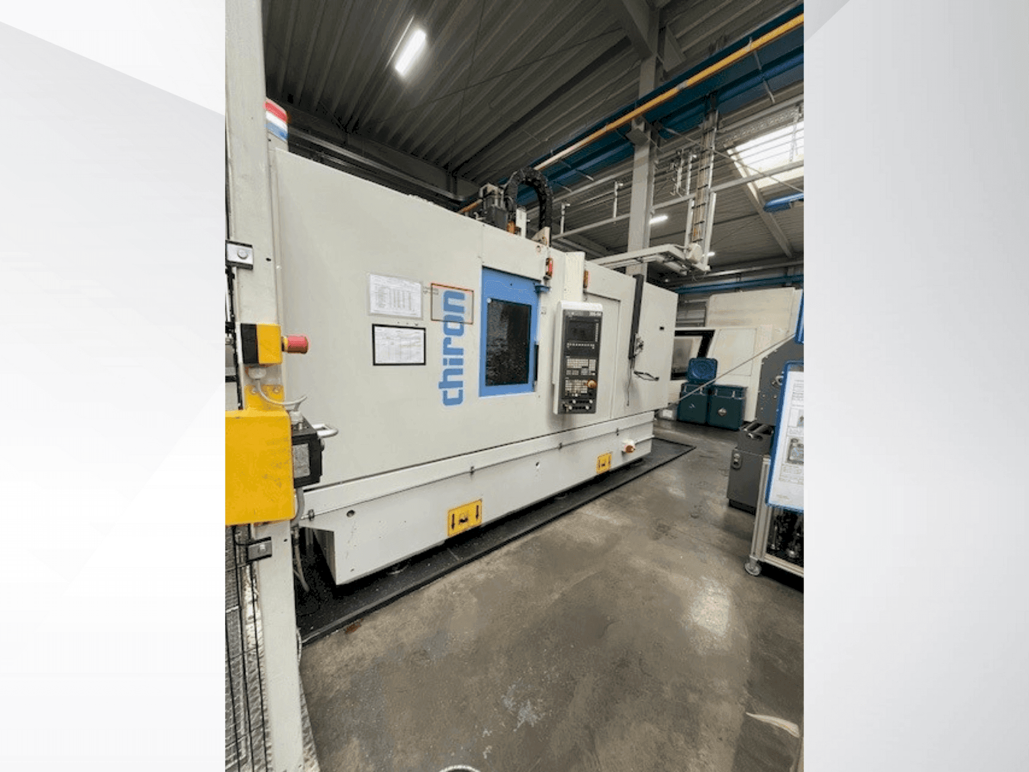 Makine CHIRON DZ18W - Önden görünüm