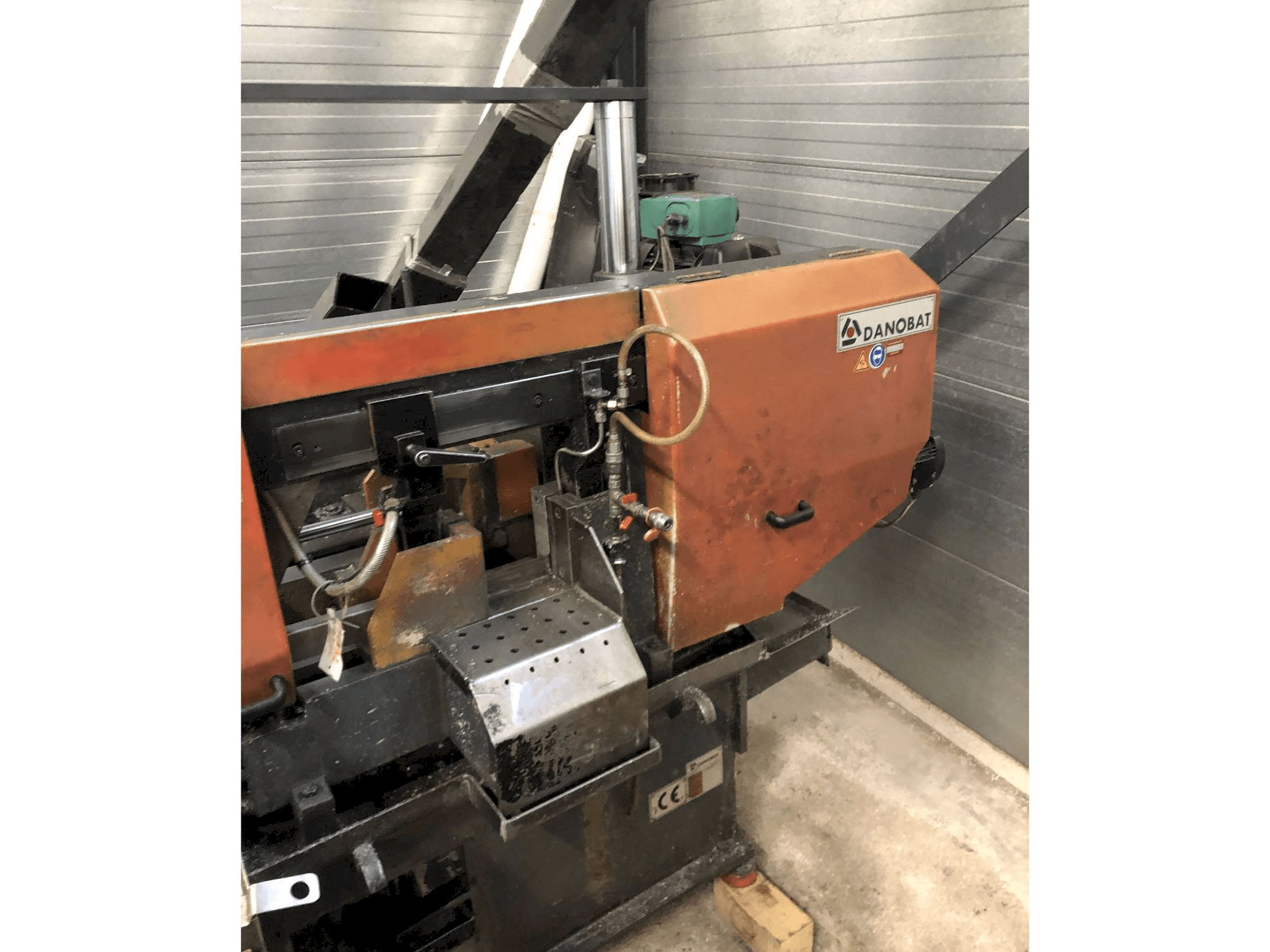 Makine DANOBAT CR 260 AF CN - Önden görünüm