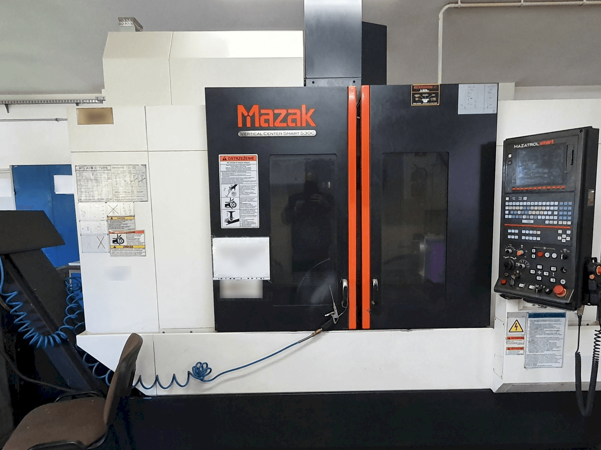 Makine Mazak Smart 530C - Önden görünüm