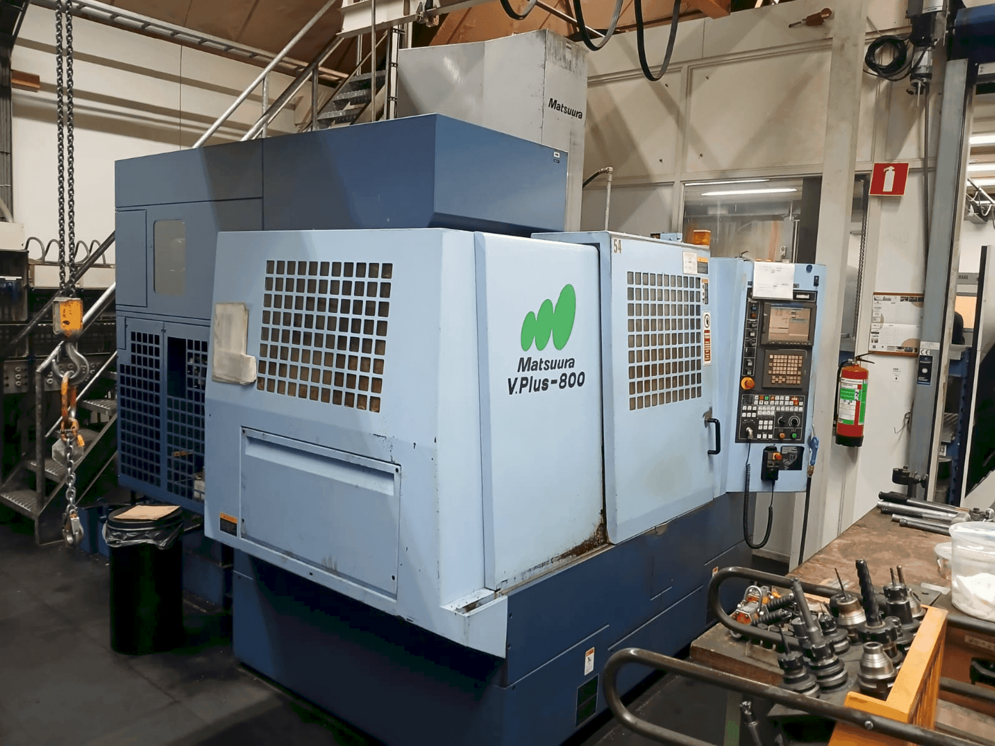 Makine Matsuura V.PLUS-800 - Önden görünüm