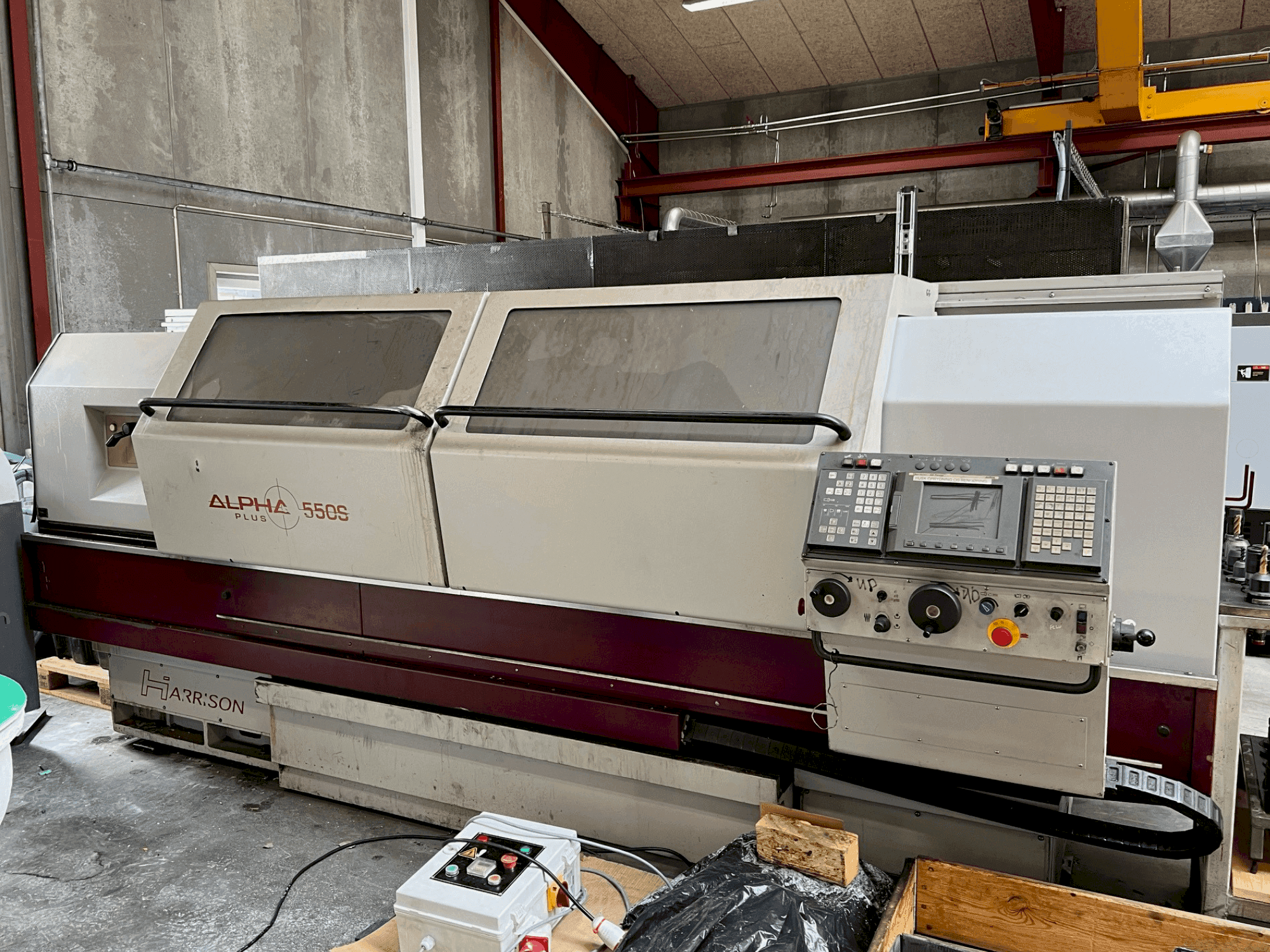 Makine Harrison Alpha 550 S - Önden görünüm
