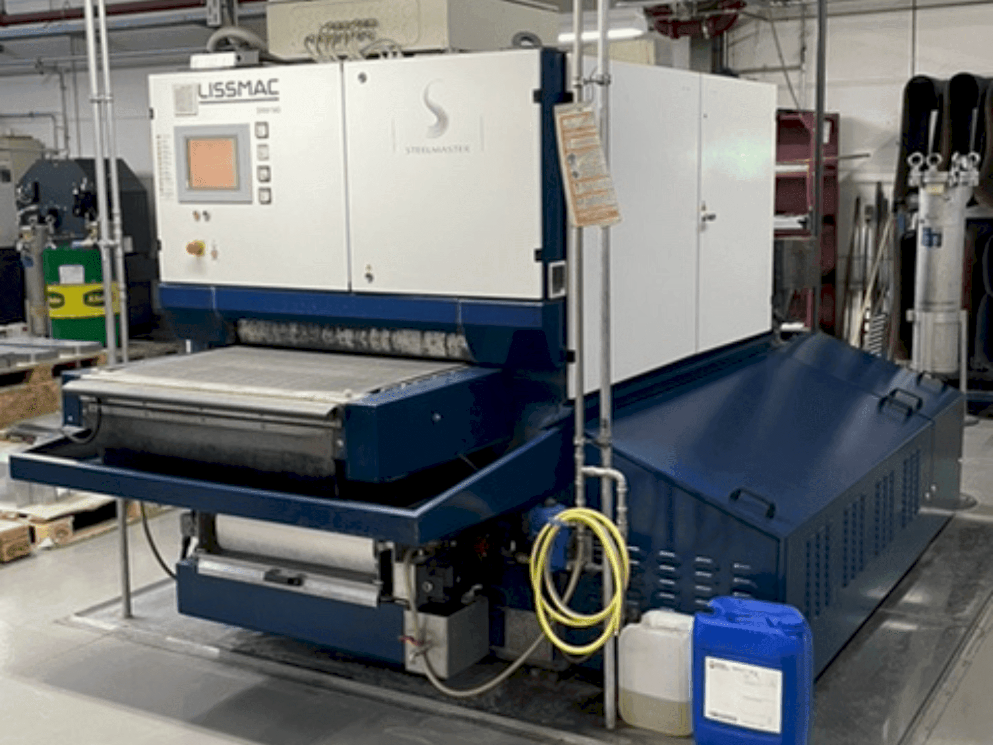 Makine LISSMAC SMW 543 RTTB - Önden görünüm