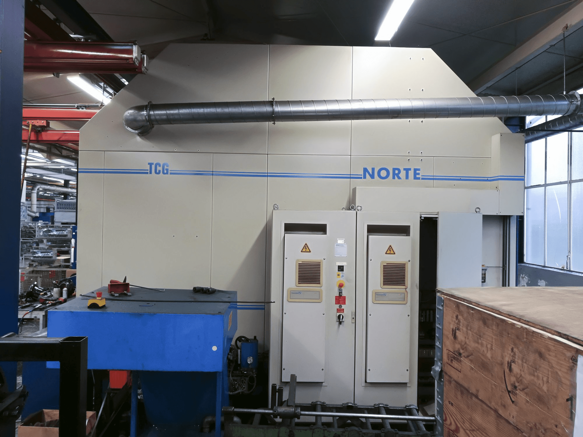 Makine NORTE - Önden görünüm VHS 630